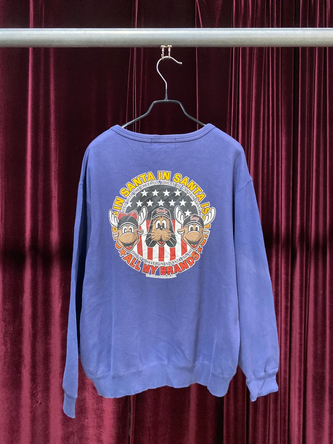CAPTAIN SANTA santa island sweatshirt 상품이미지5