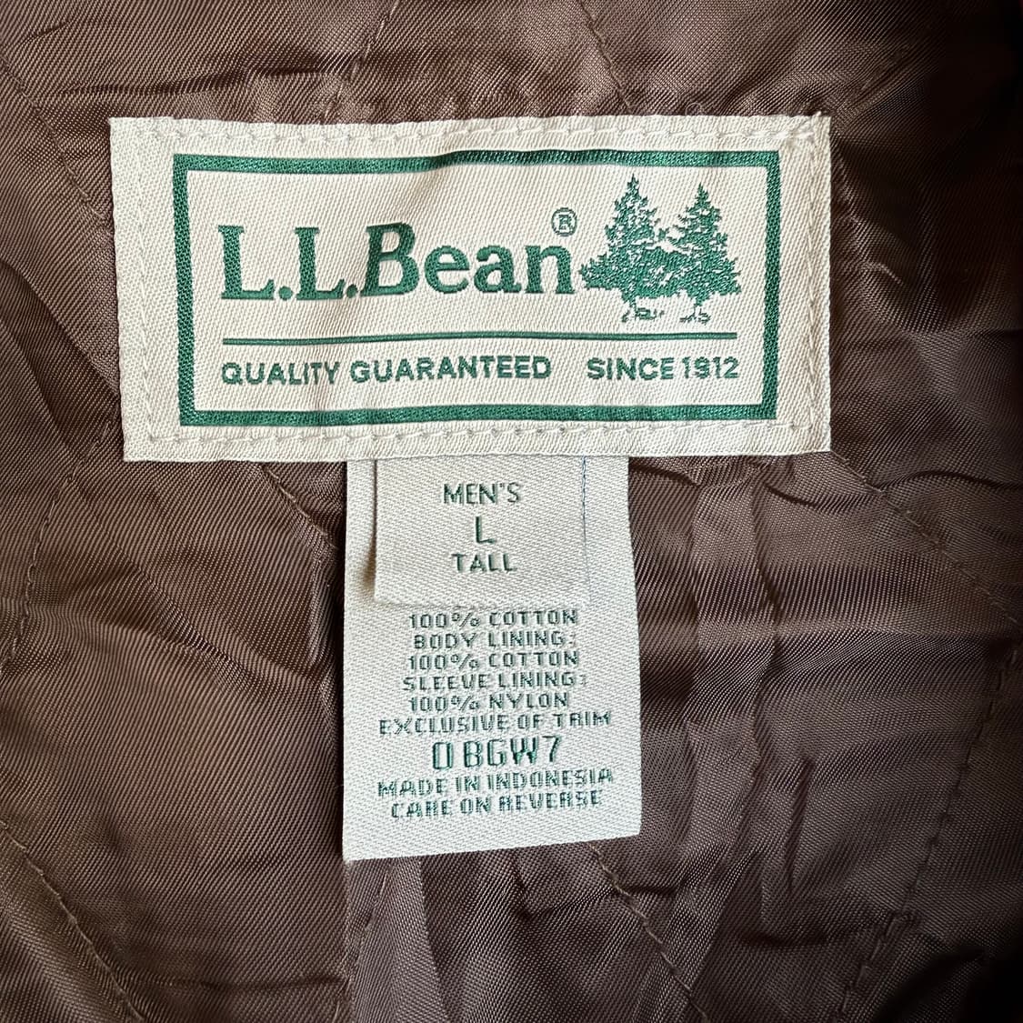LLBean 체크 울자켓 상품이미지3