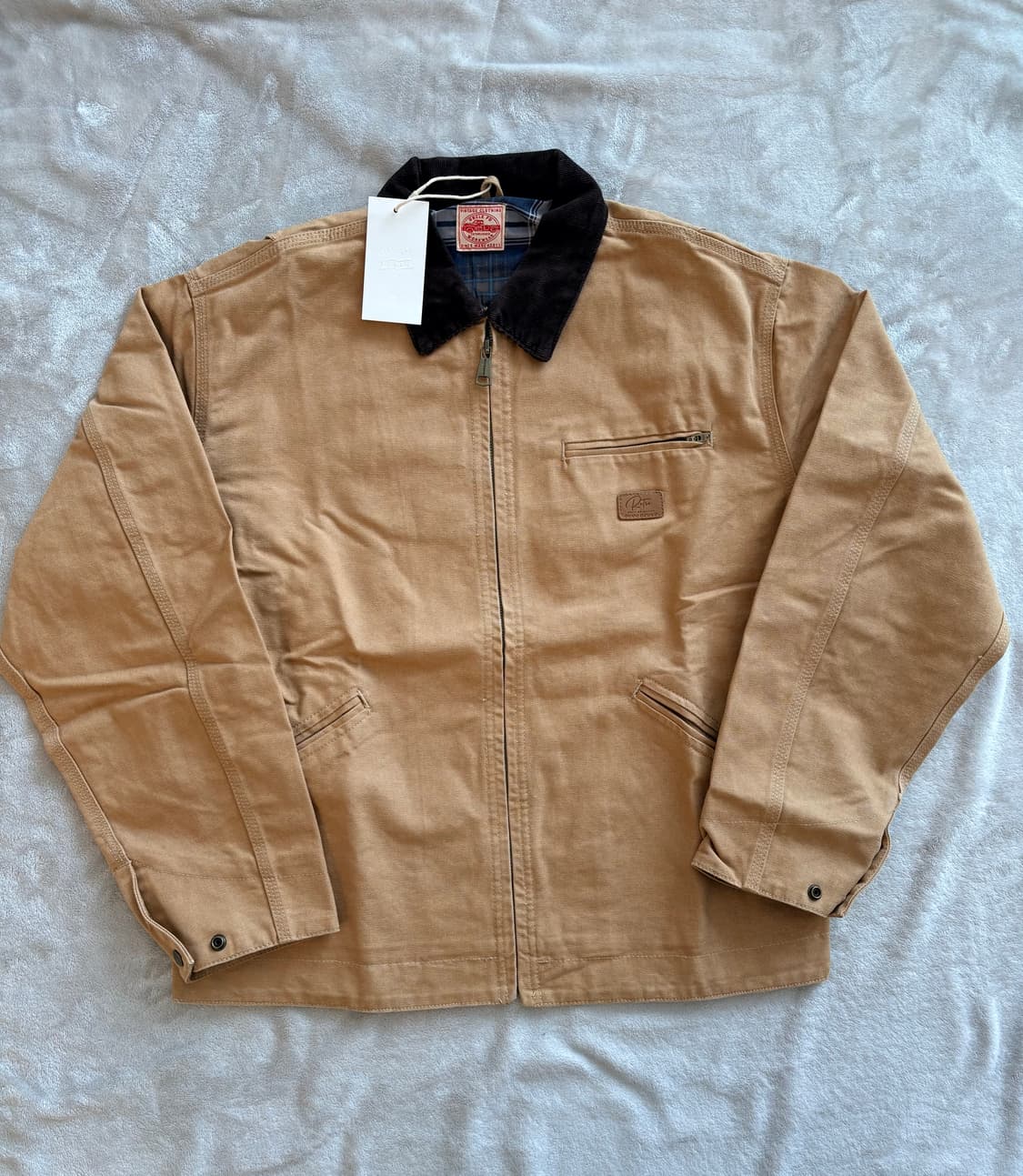 새제품 샌드브라운 워크자켓,  XL 상품이미지1