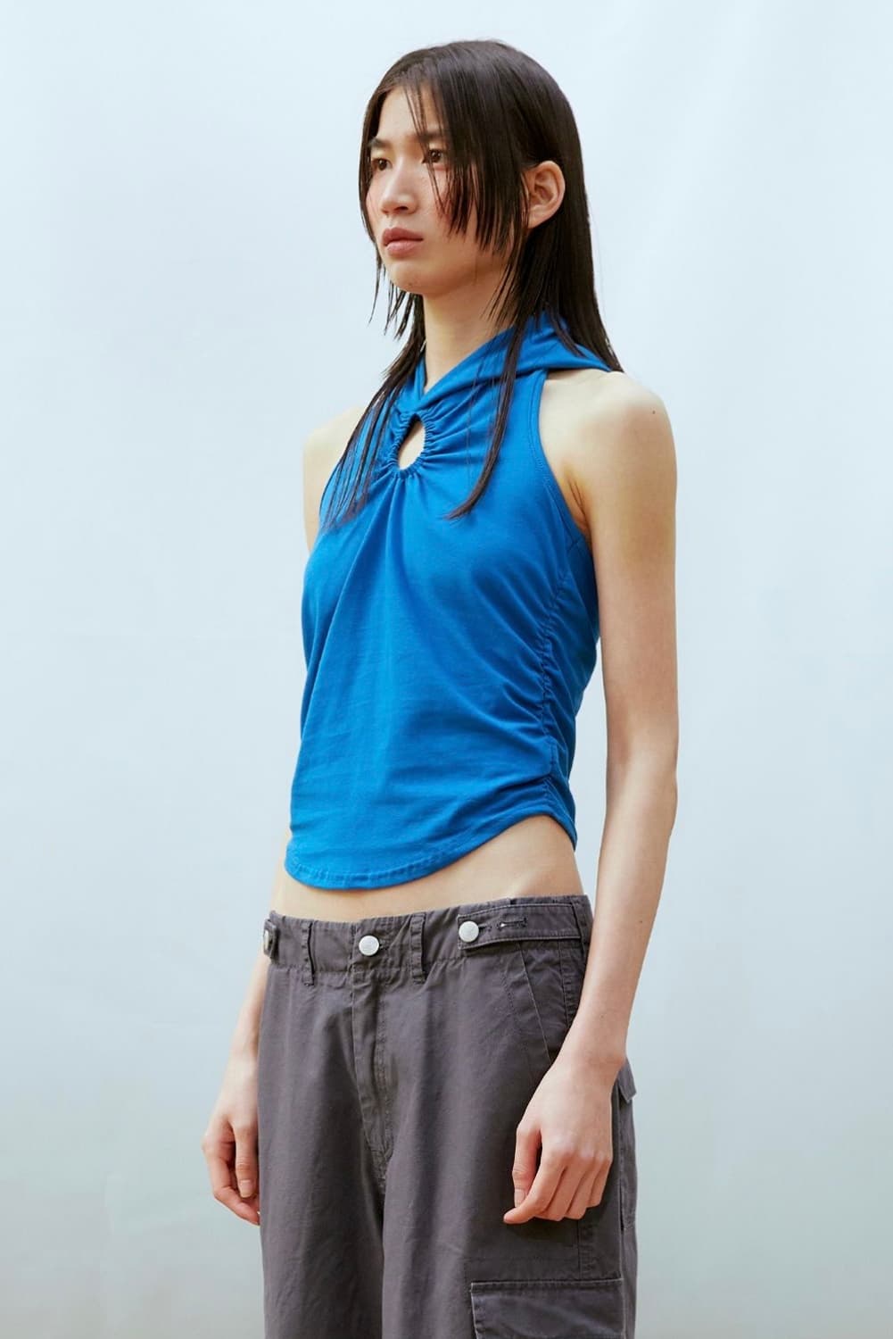 써틴먼스 13month 워싱 카고 팬츠 바지 차콜 상품이미지9