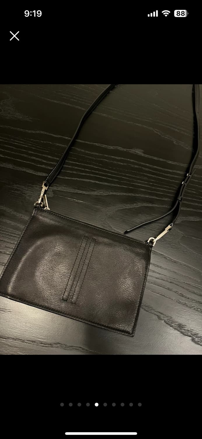 릭 오웬스 클럽 파우치 블랙 상품이미지3