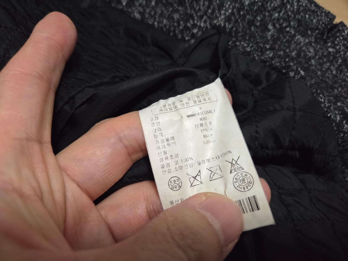 클럽 모나코  트위드 싱글 코트  상품이미지6