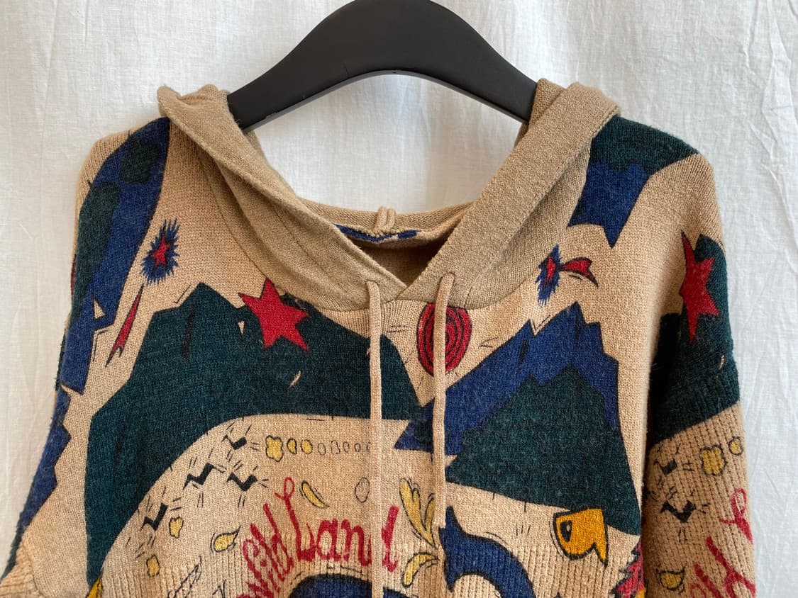 T'S COLLECTION 유니크 후드 니트(M-L) 상품이미지3