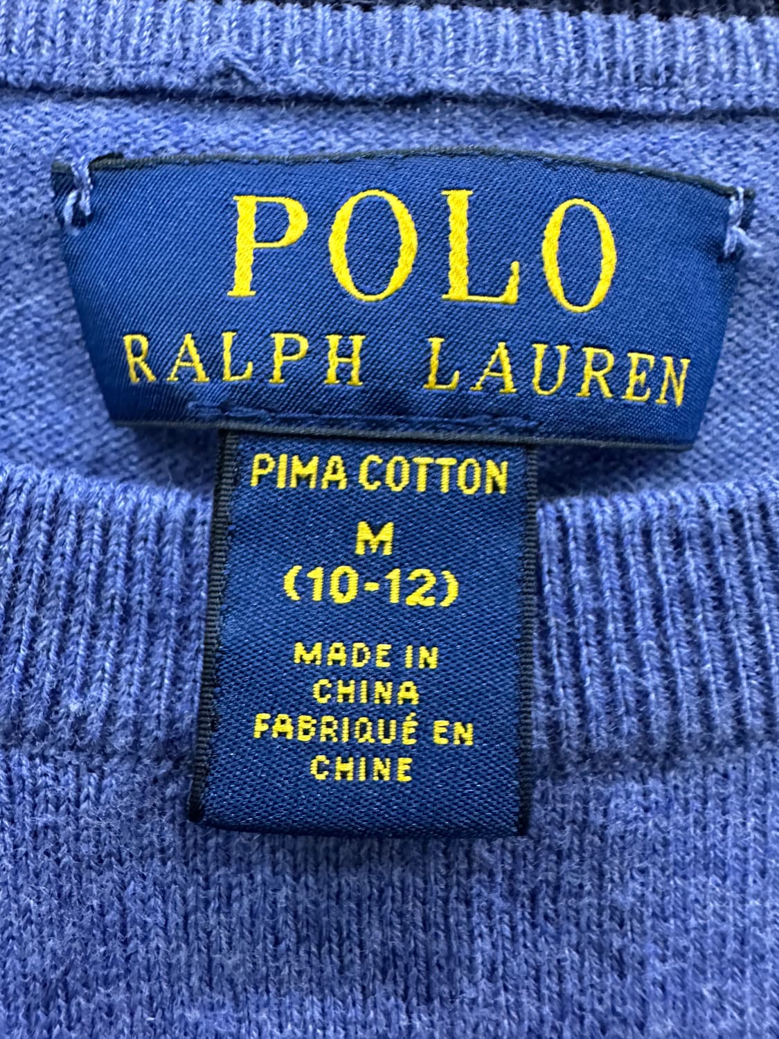 (키즈,성인) 폴로 피마코튼 니트 상품이미지5