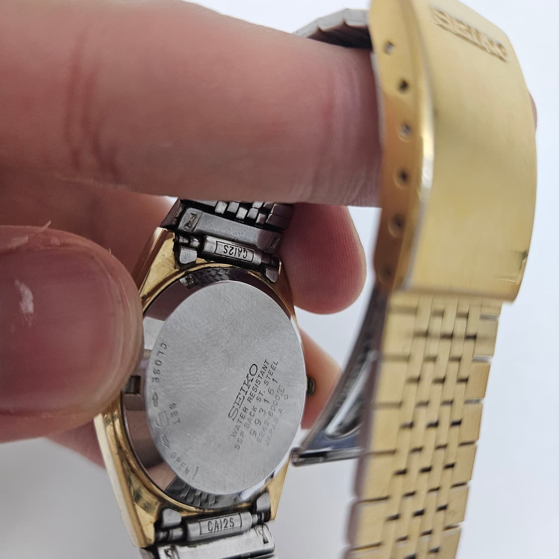 80s Seiko Lord Quartz Gold 시계 세이코 상품이미지7