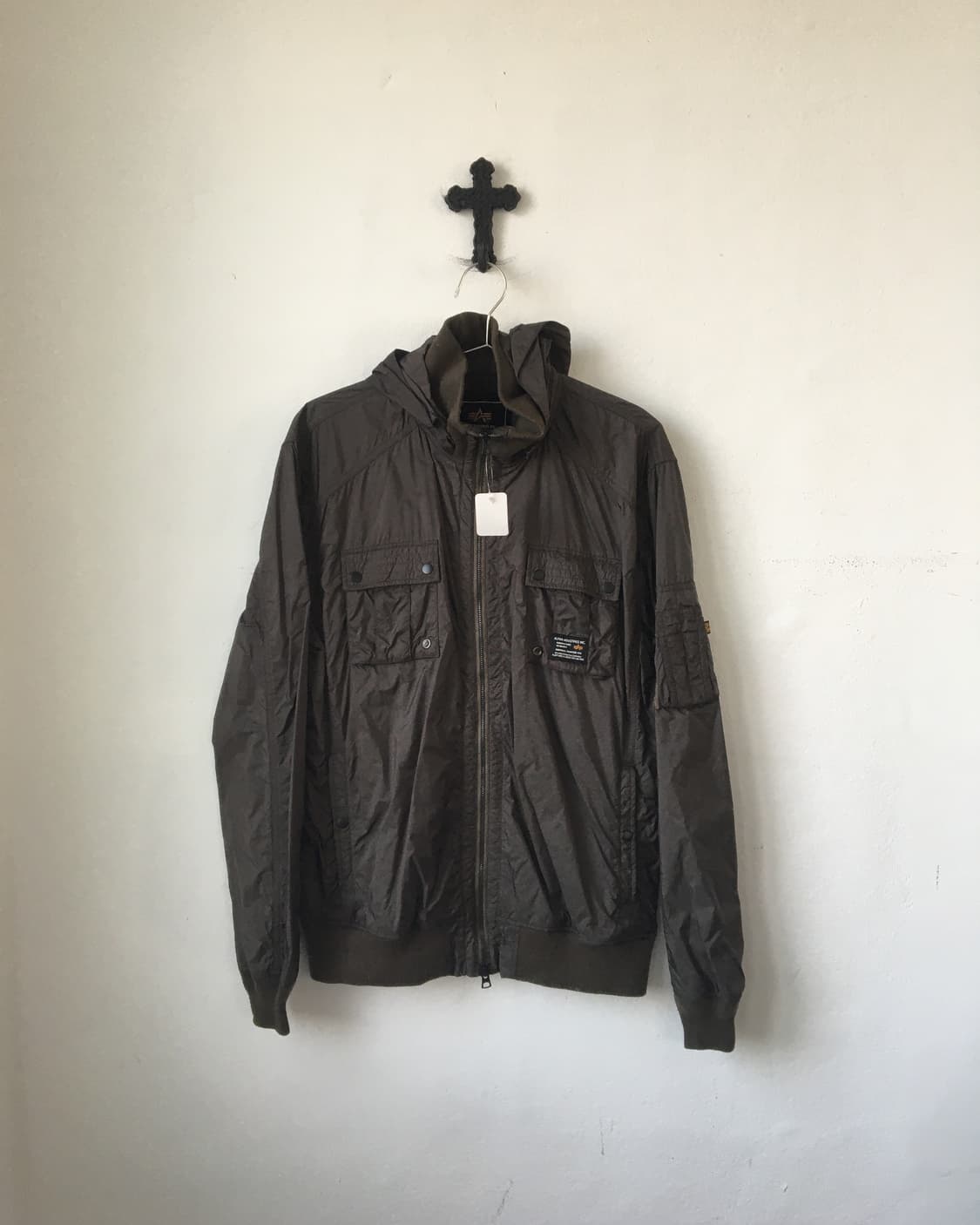 Alpha industries high neck jacket 상품이미지2