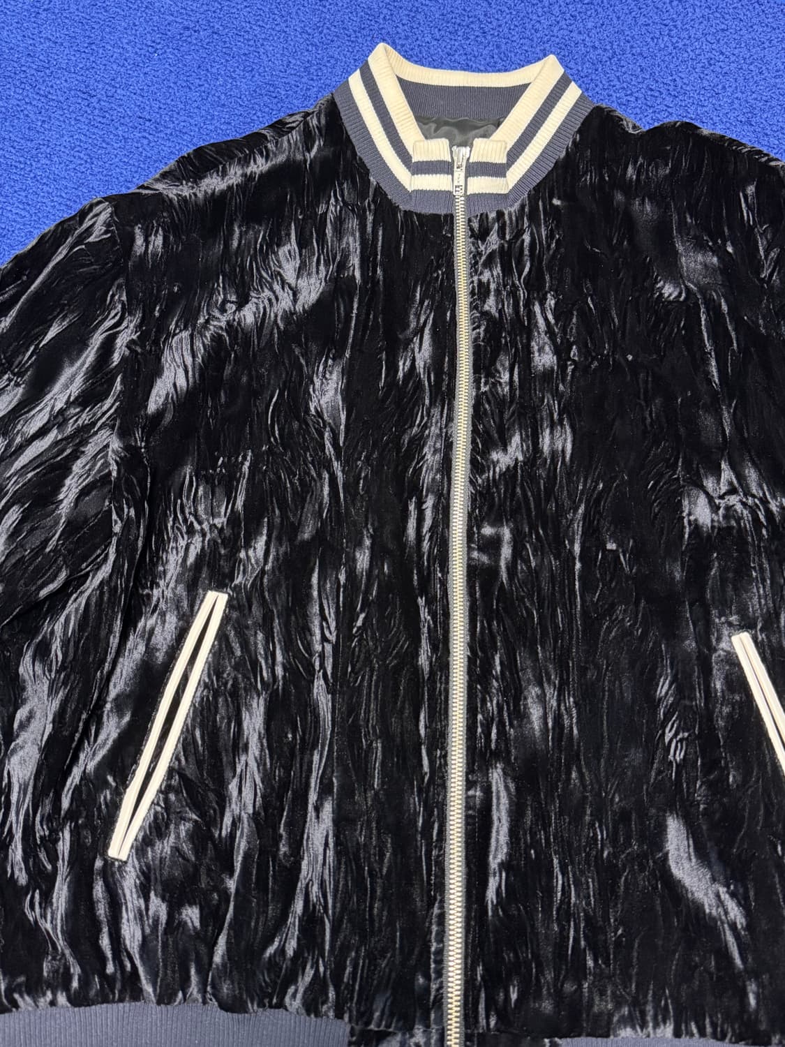 [L] 유스 크리즈 트랙자켓 블랙 상품이미지3