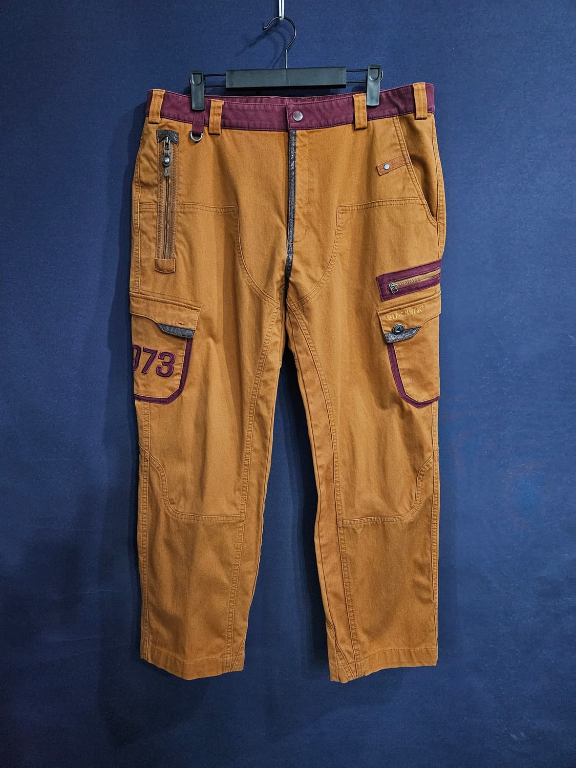 블랙야크 카멜 남성 허리 36 데님 카고팬츠  상품이미지1