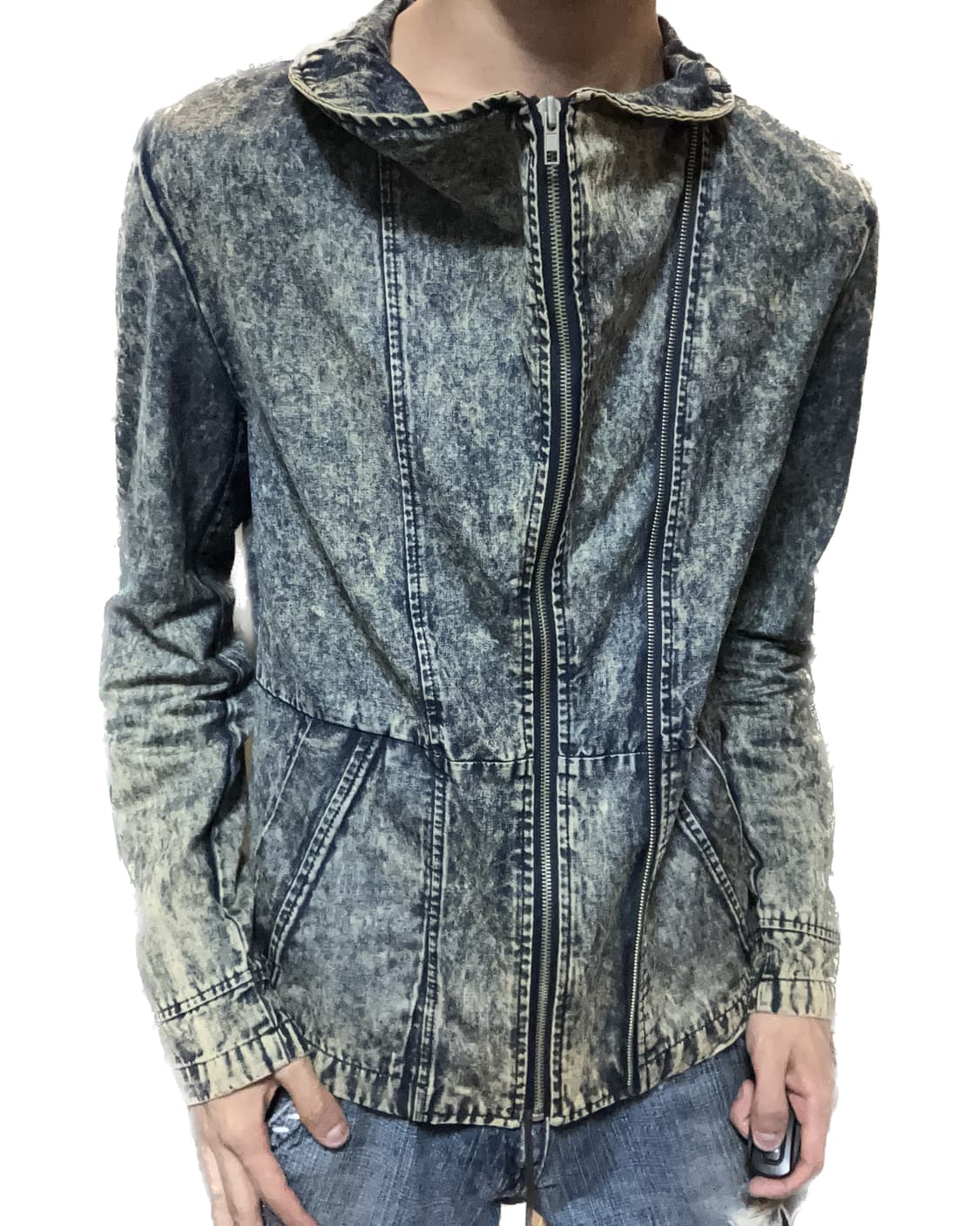 Washing detail jacket 후루츠패밀리