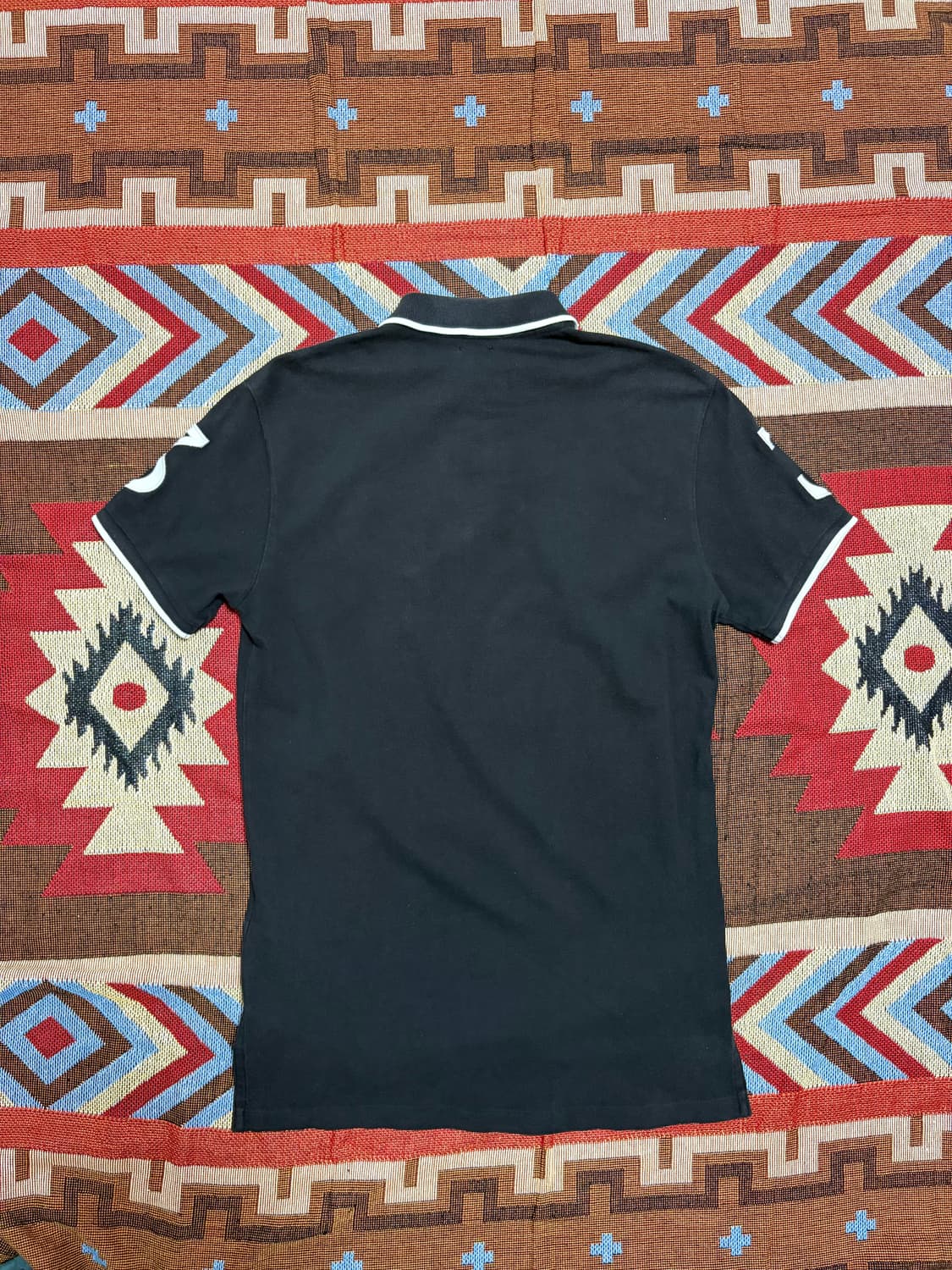 M) 폴로 빅포니 블랙와치 카라티 치프키프 상품이미지9