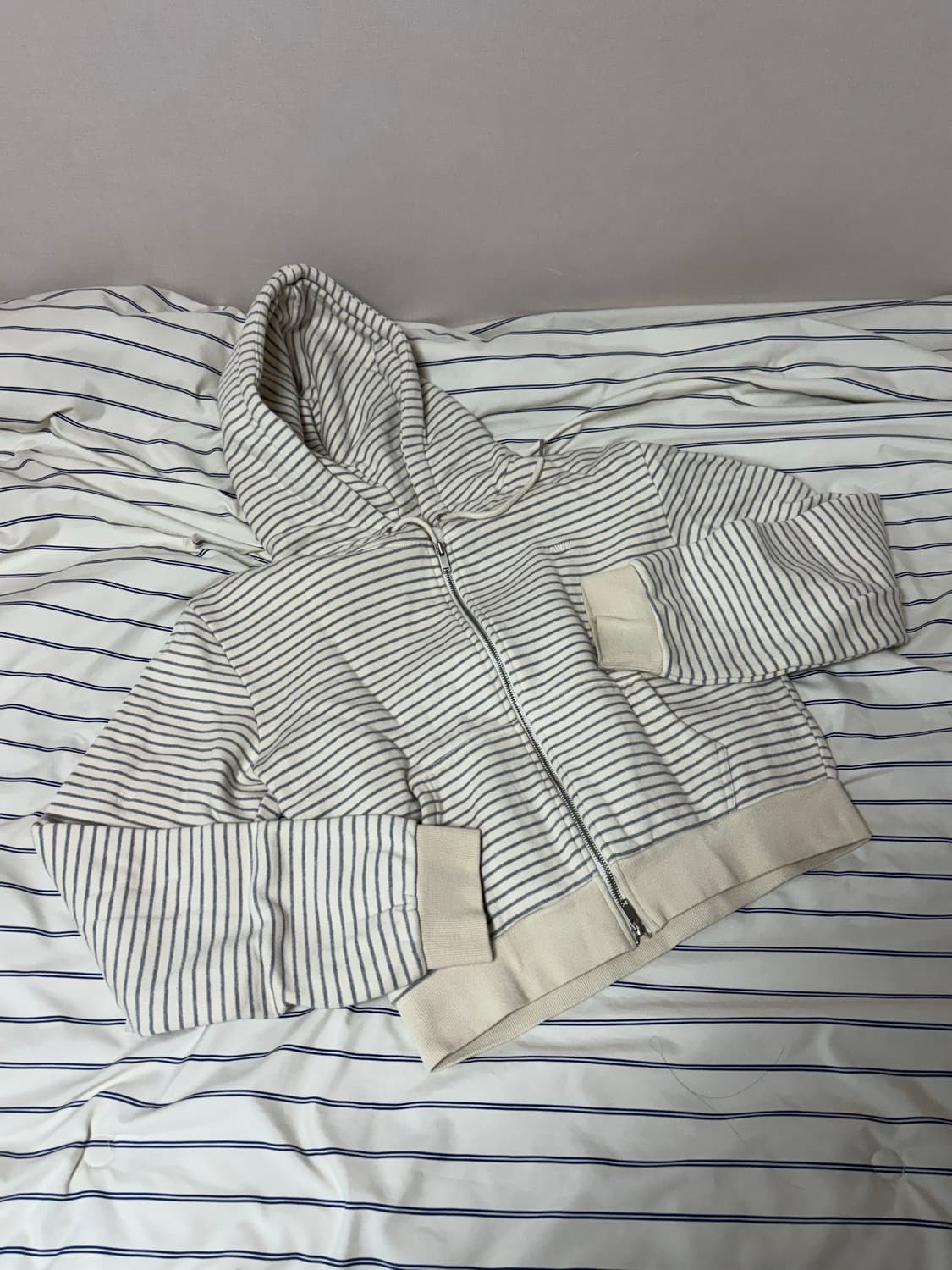 G CROP ZIP UP (STRIPE) 상품이미지4