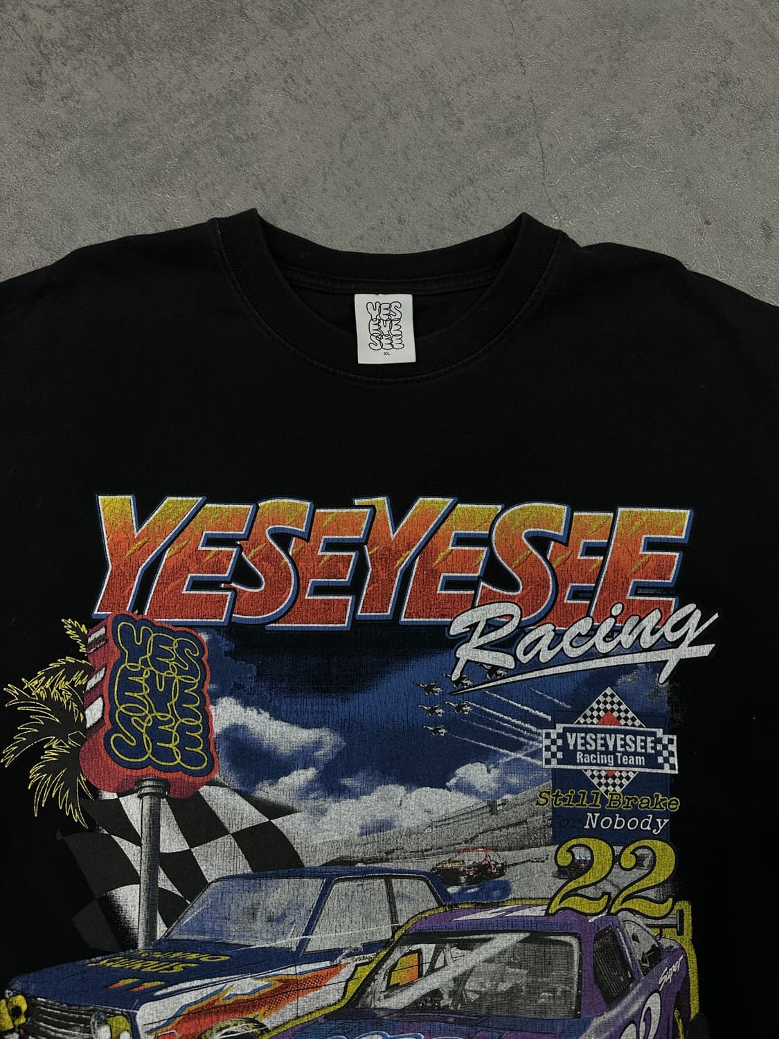 예스아이씨 프린팅 반팔티 XL 상품이미지3