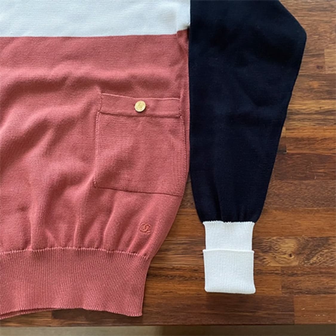 샤넬 chanel 멀티컬러 니트 스웨터 상품이미지1