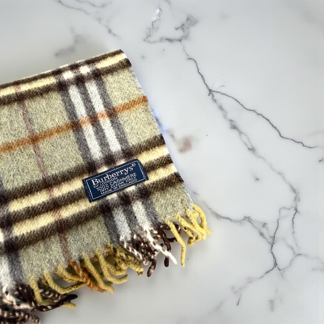 버버리 90s 캐시미어 머플러 상품이미지3