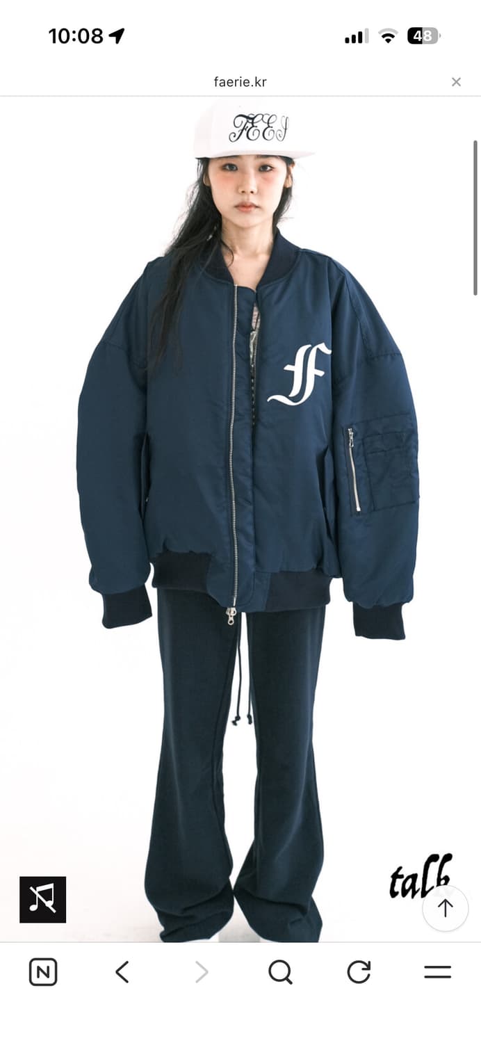 구해요)샵페어리 봄버자켓 상품이미지1