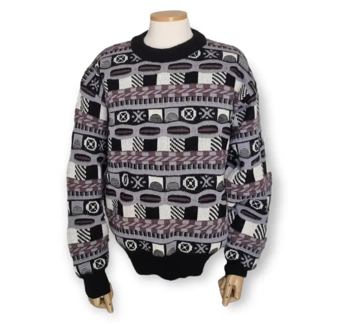 에스닉니트 빈티지니트 vtg 케이블니트 에스니가디건 상품이미지5