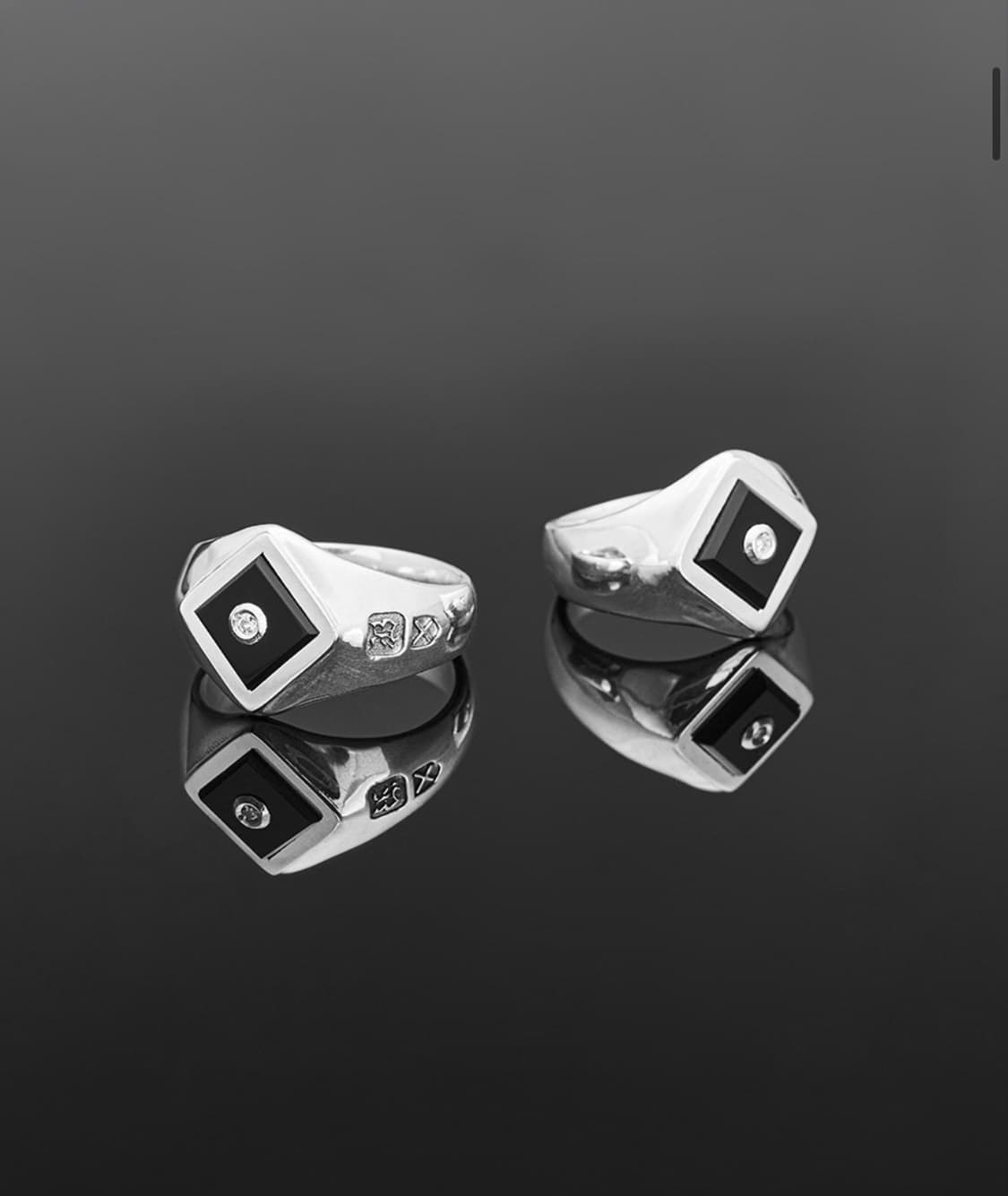 킹크로치 RHOMBUS STONE DIA RING 상품이미지2