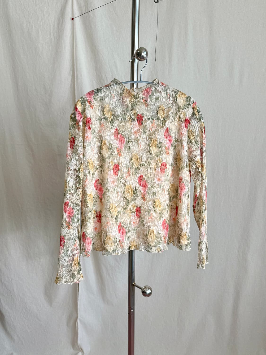 플라워 레이스 블라우스 (JPN) 상품이미지3