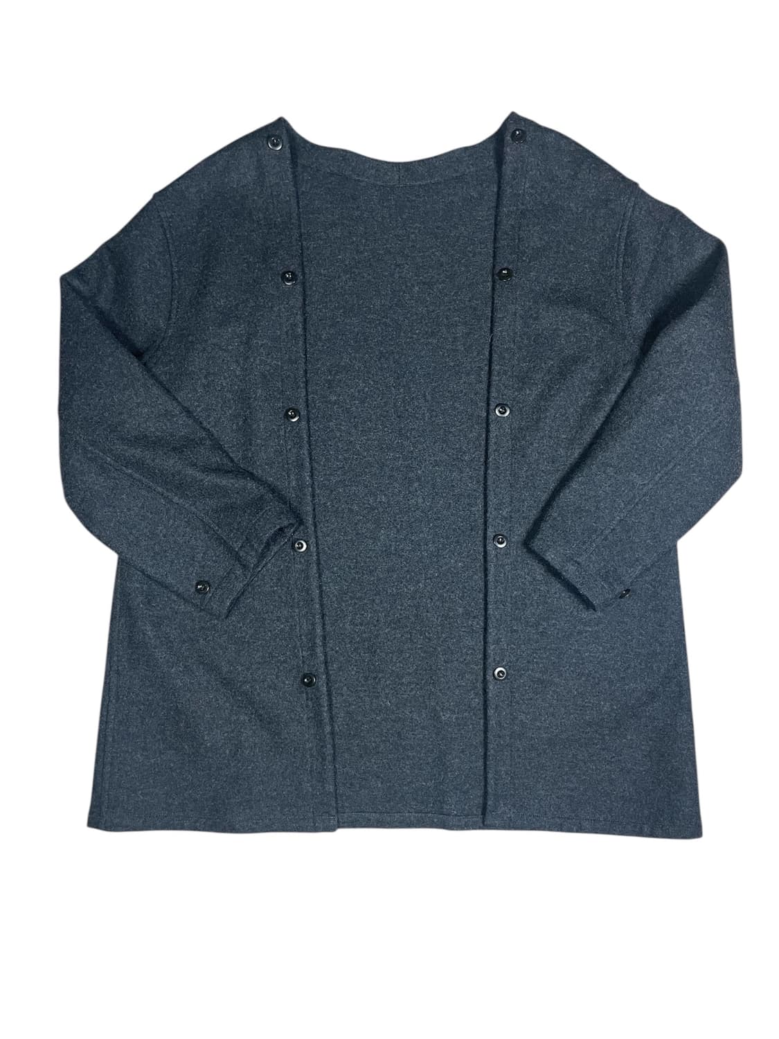 🕑Yohji Yamamoto Noir sailor collar coat 상품이미지5