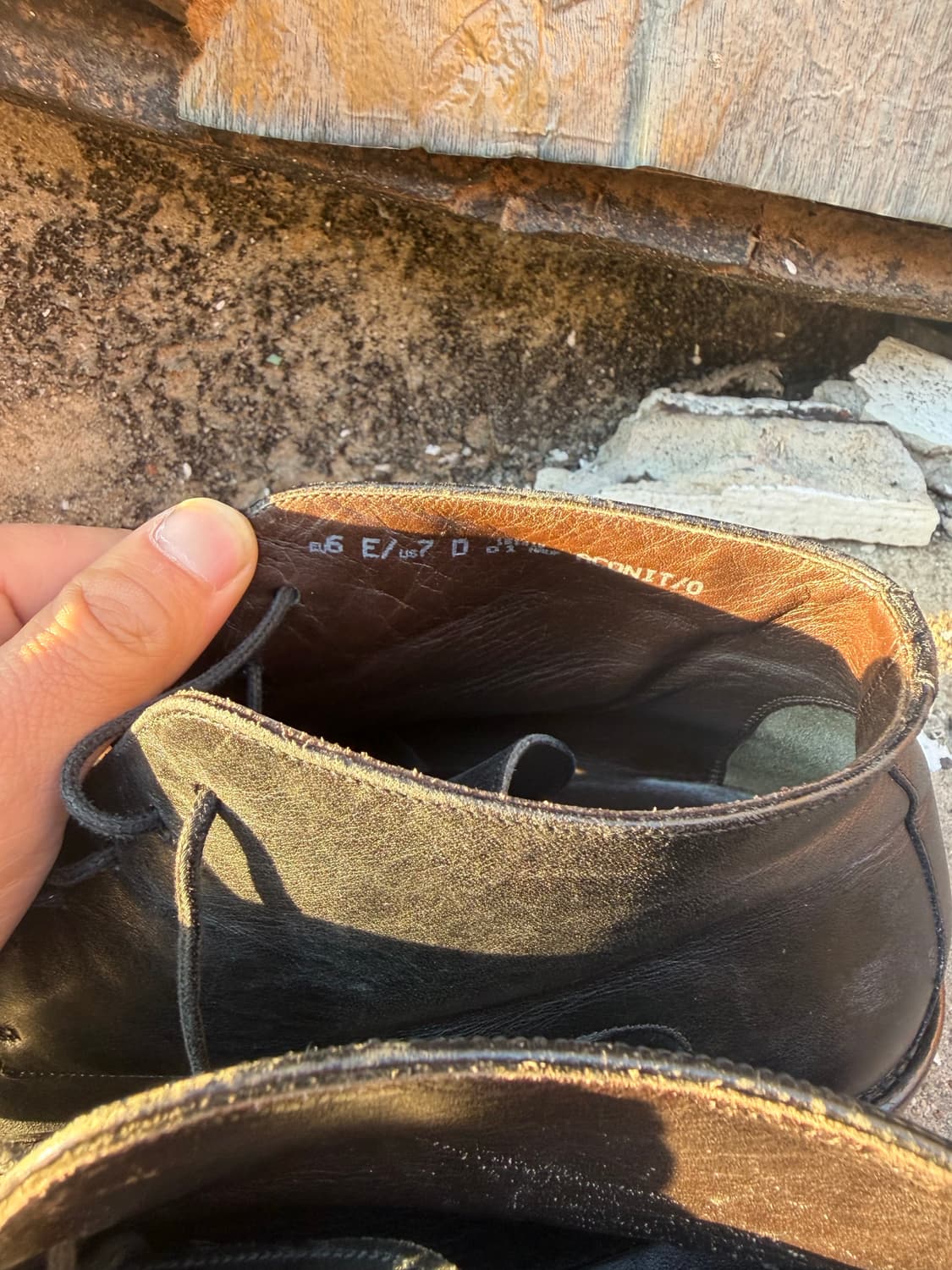 Bally 블랙 레더 처카 부츠 240  상품이미지3