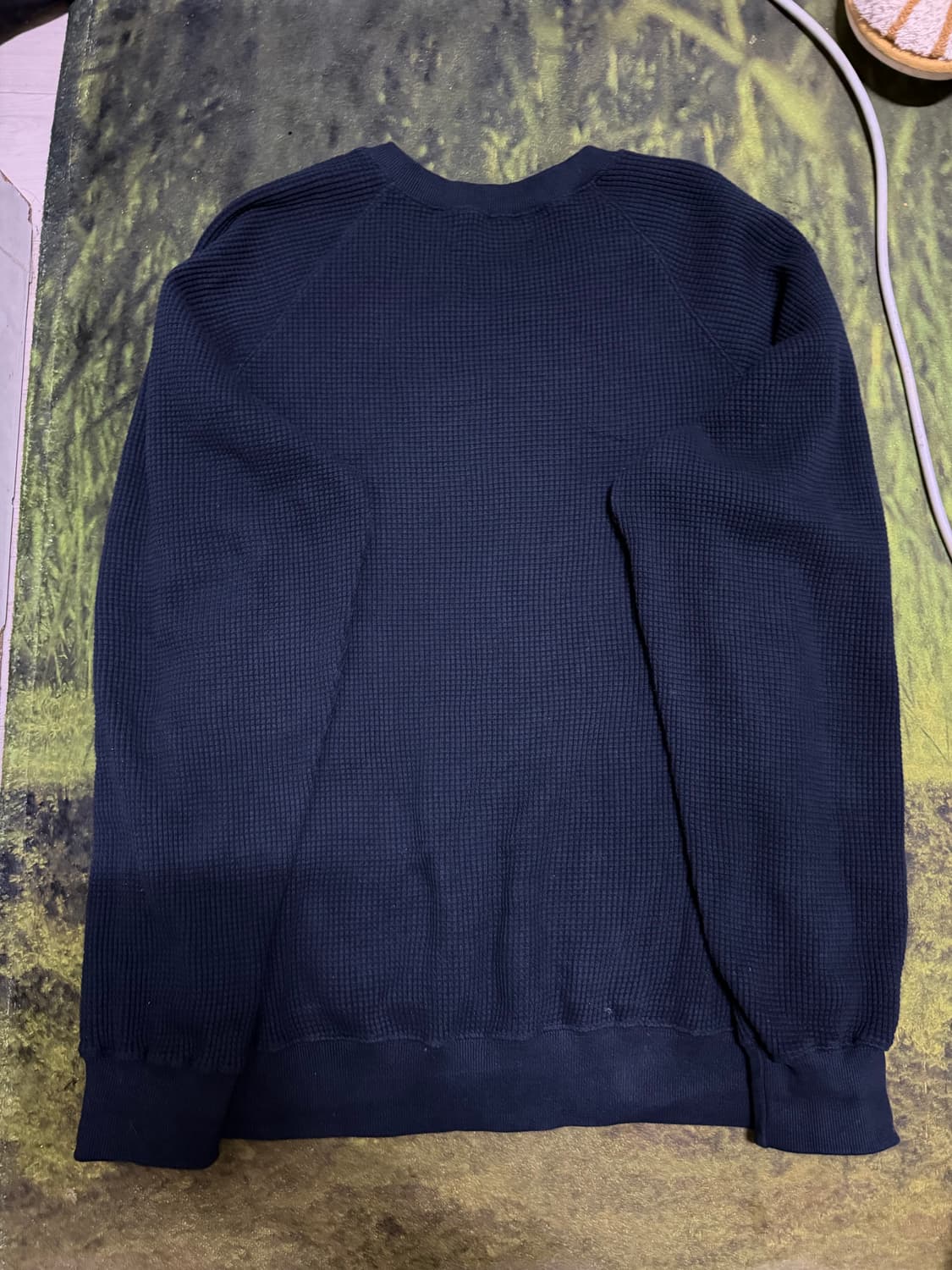 샵페어리 와플 박시 맨투맨 티셔츠 상품이미지2