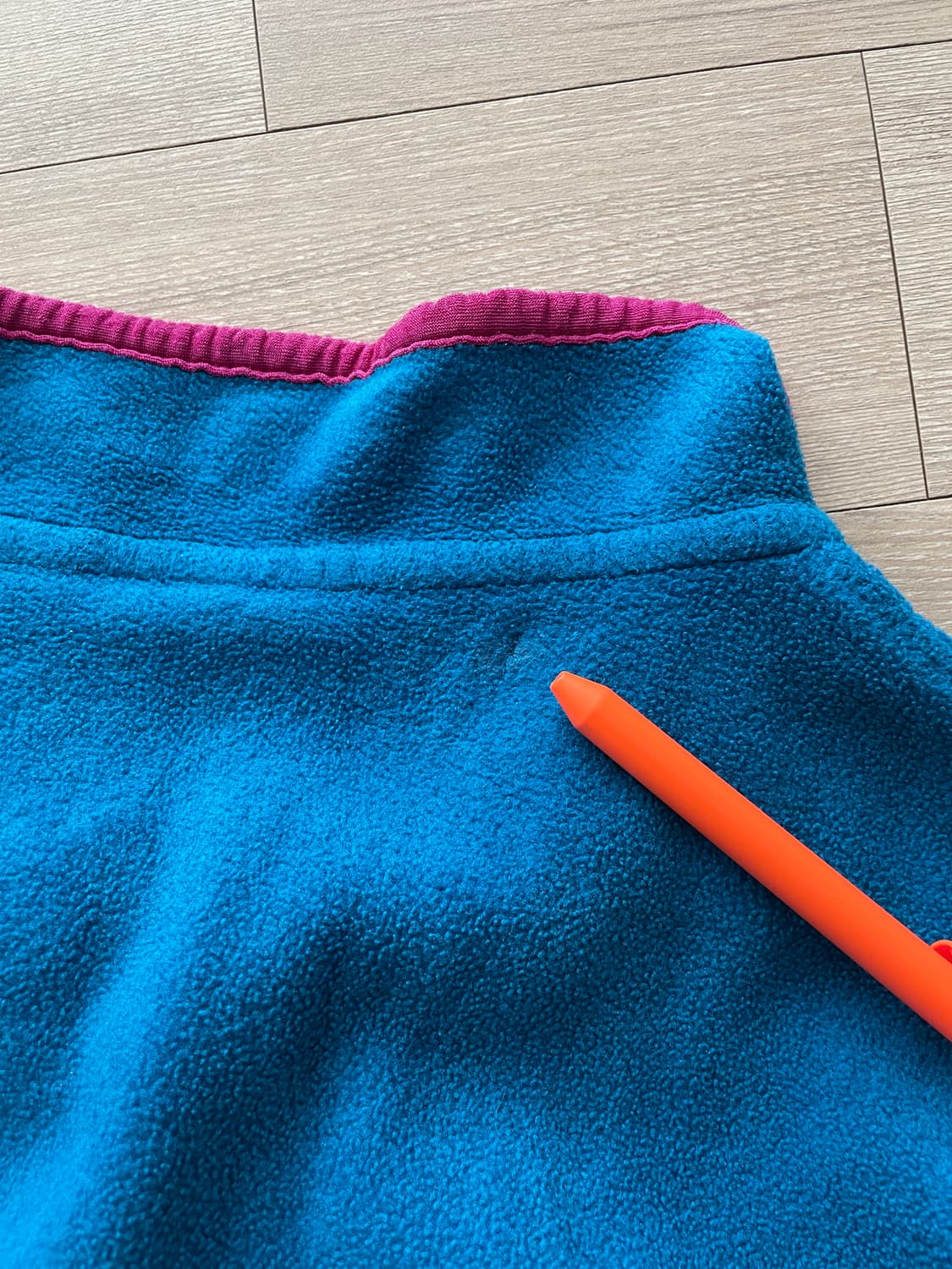 90s 파타고니아 집업 신칠라 블루 핑크 플리스  patagonia 상품이미지7