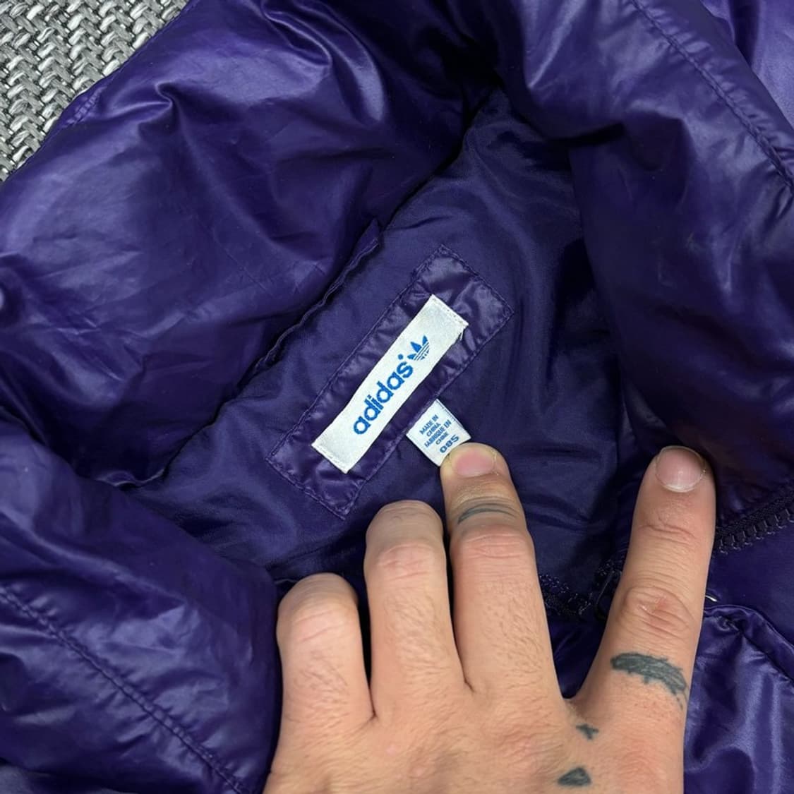아디다스 퍼플 다운자켓  v0399 상품이미지6