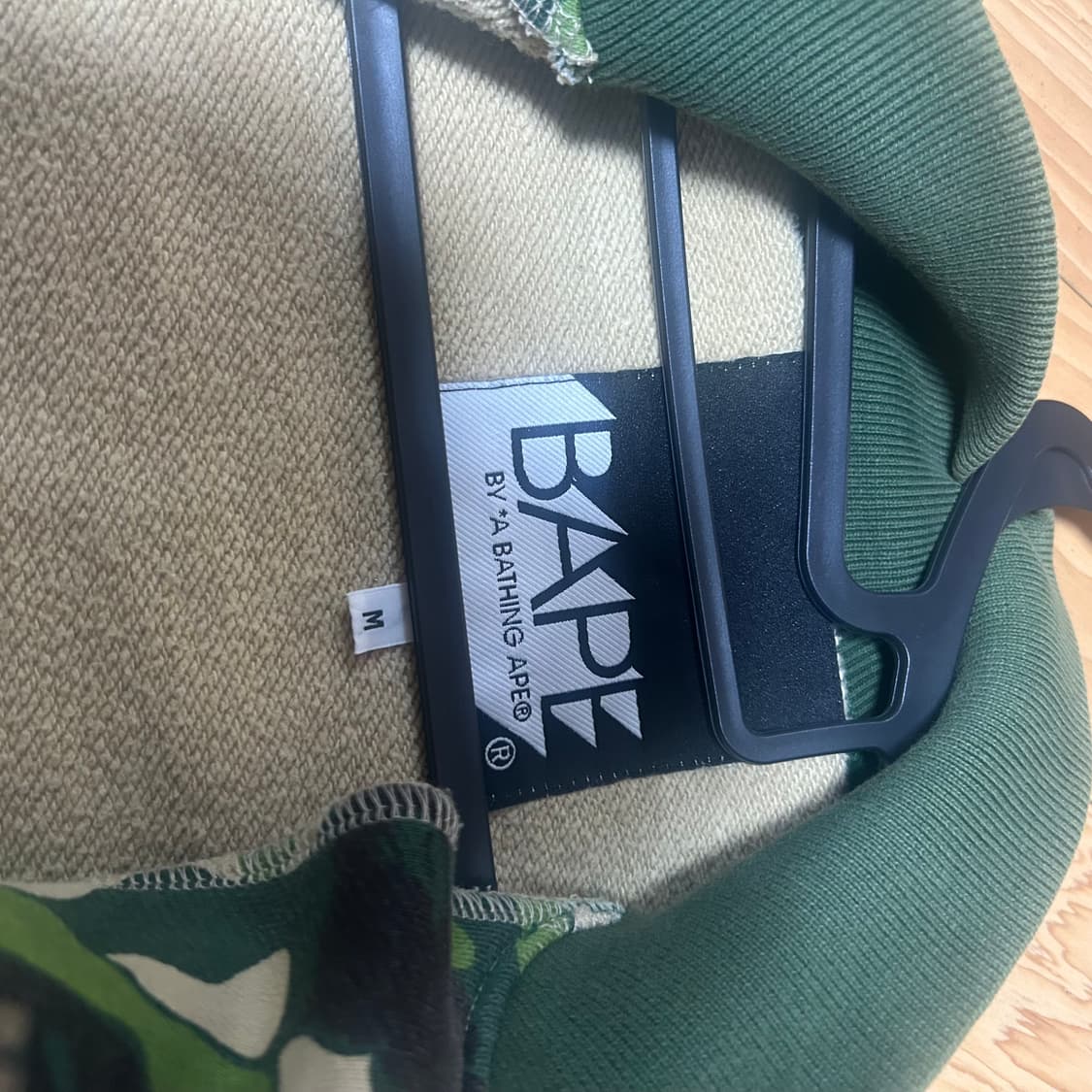 베이프 Bape camo varsity jacket M 바시티 자켓 상품이미지4