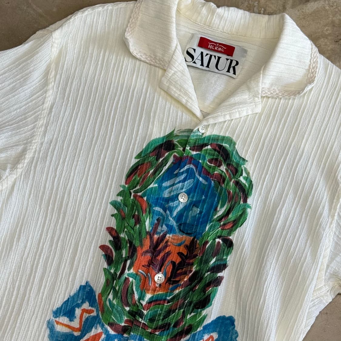 🫶🏻 세터 아이보리 반팔 셔츠 🫶🏻 상품이미지2