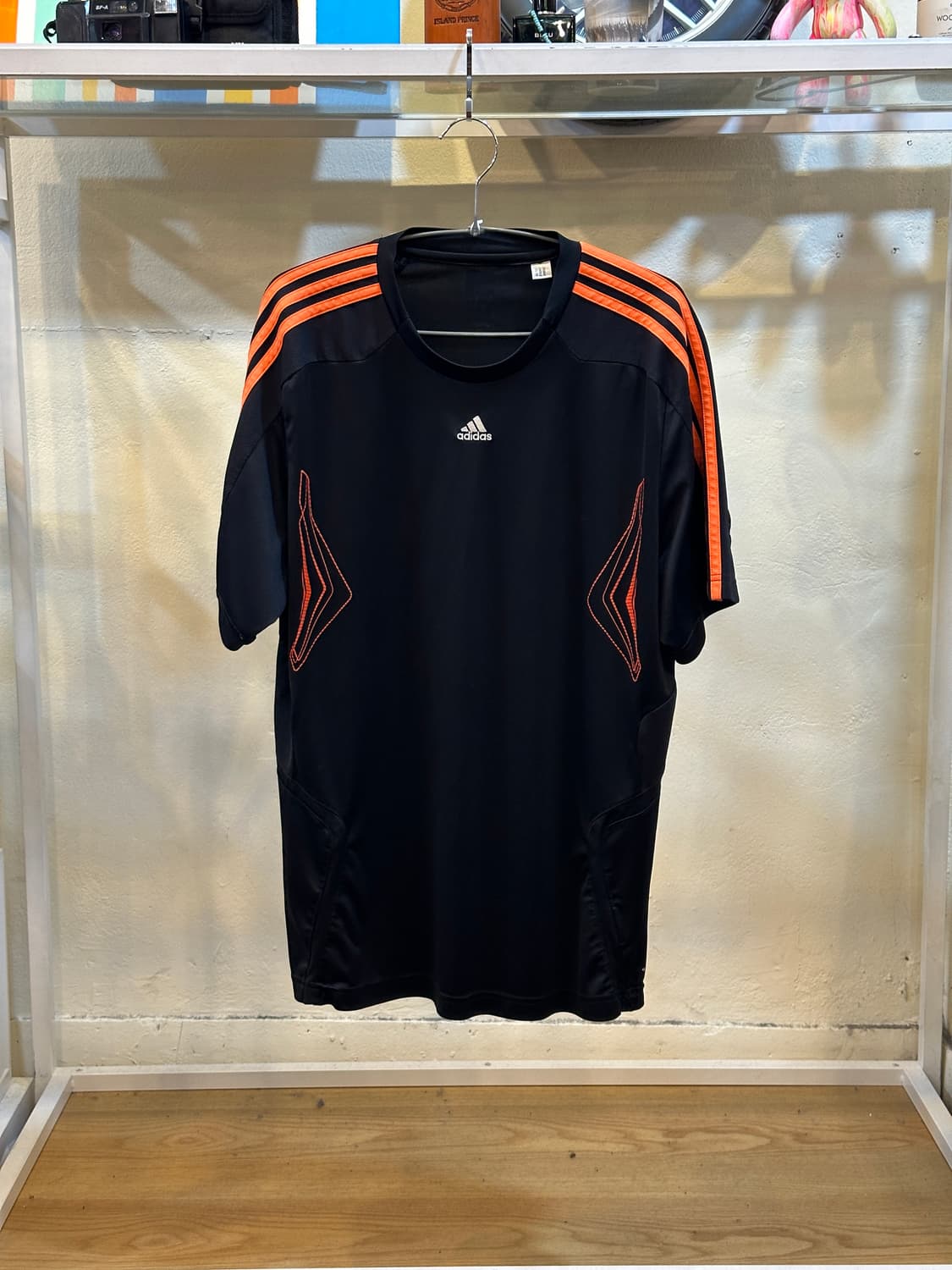 아디다스 기능성 삼선 반팔 티셔츠 상품이미지1