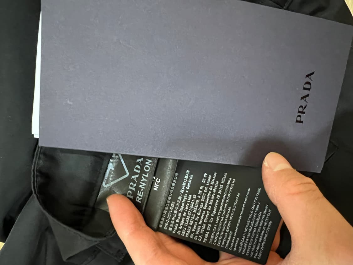 22fw 프라다 리나일론 팬츠 48 (새상품급) 상품이미지5