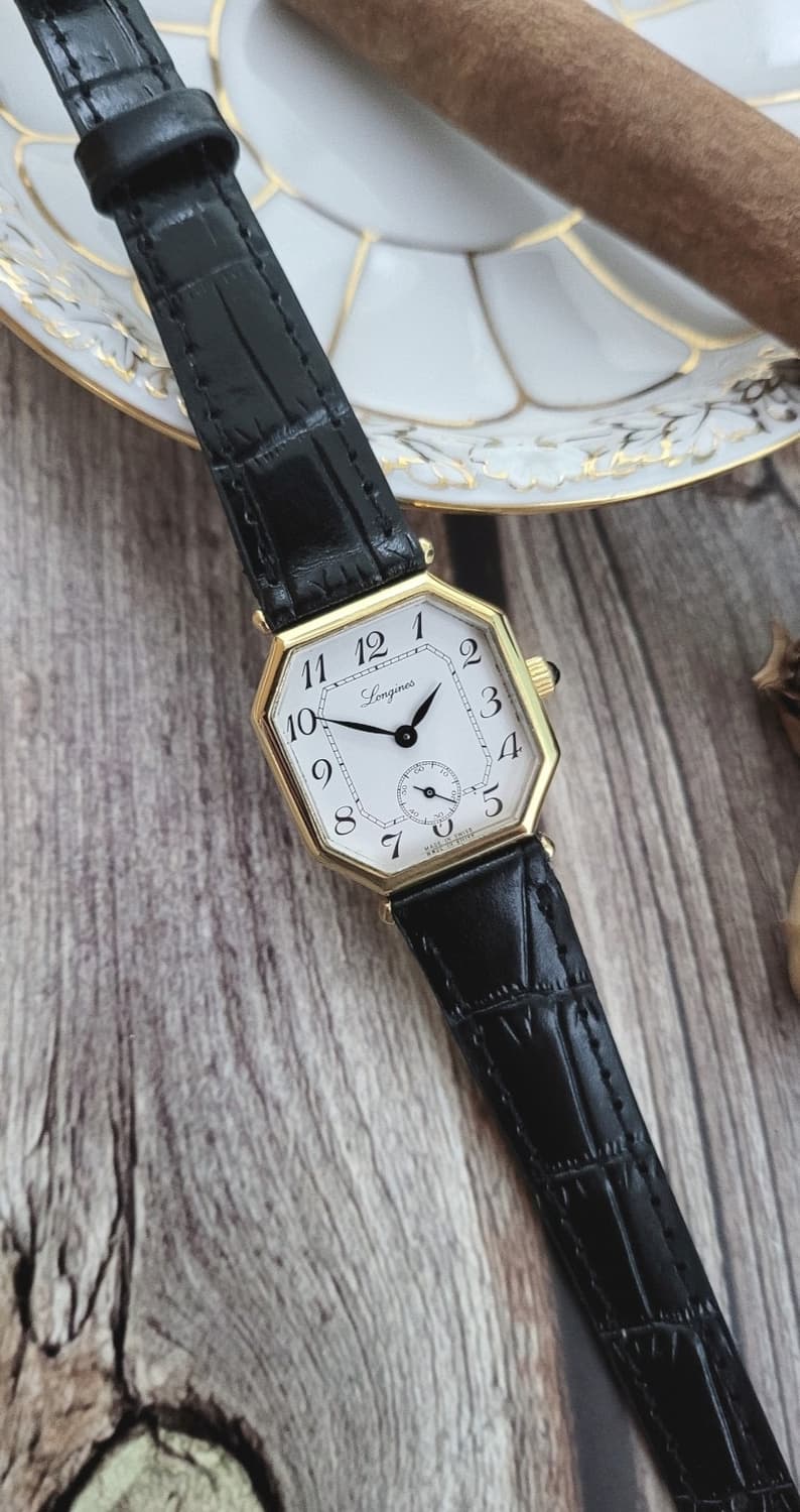 정품 론진 옥타곤 3208  수동 시계 상품이미지1