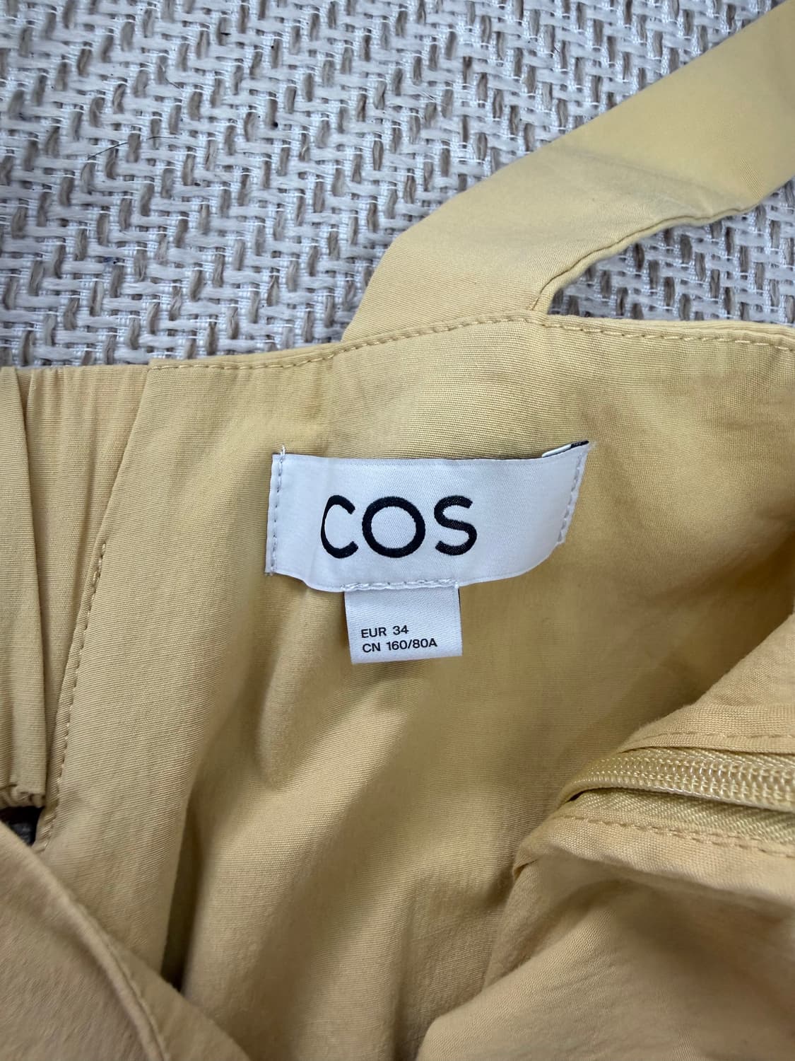 정품) COS 코스 여성 멜빵 와이드팬츠 34 상품이미지7