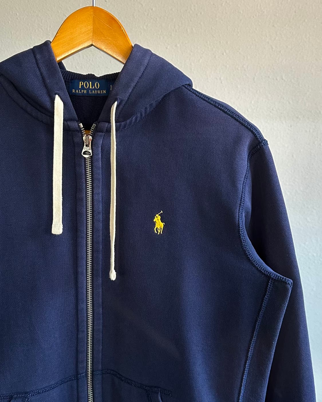[S]폴로 랄프로렌 네이비 기모 후드집업 상품이미지2