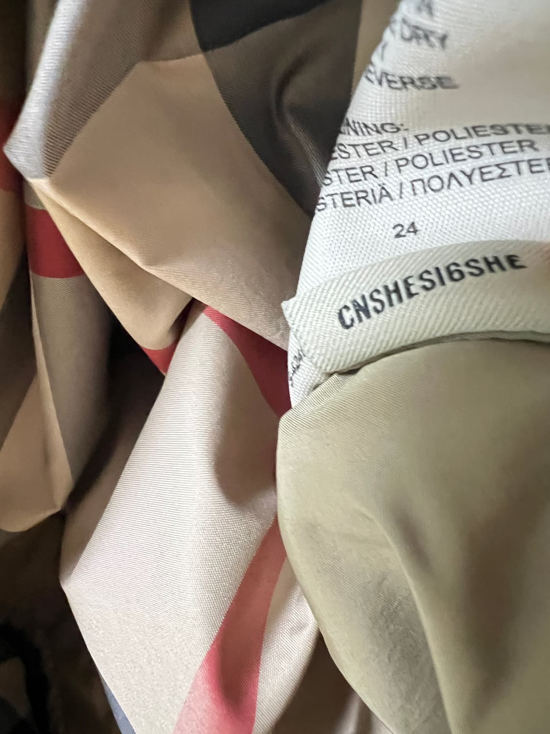 버버리 런던 집업 자켓 m 상품이미지9