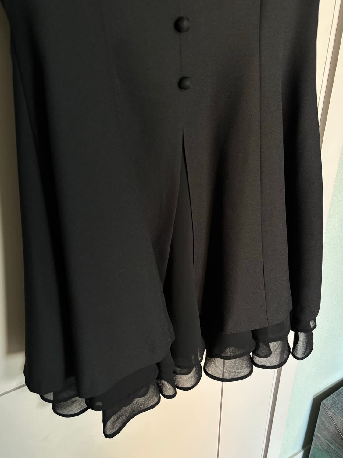 [미착용] 리피 빈티지 레이어드 버튼 원피스 상품이미지2