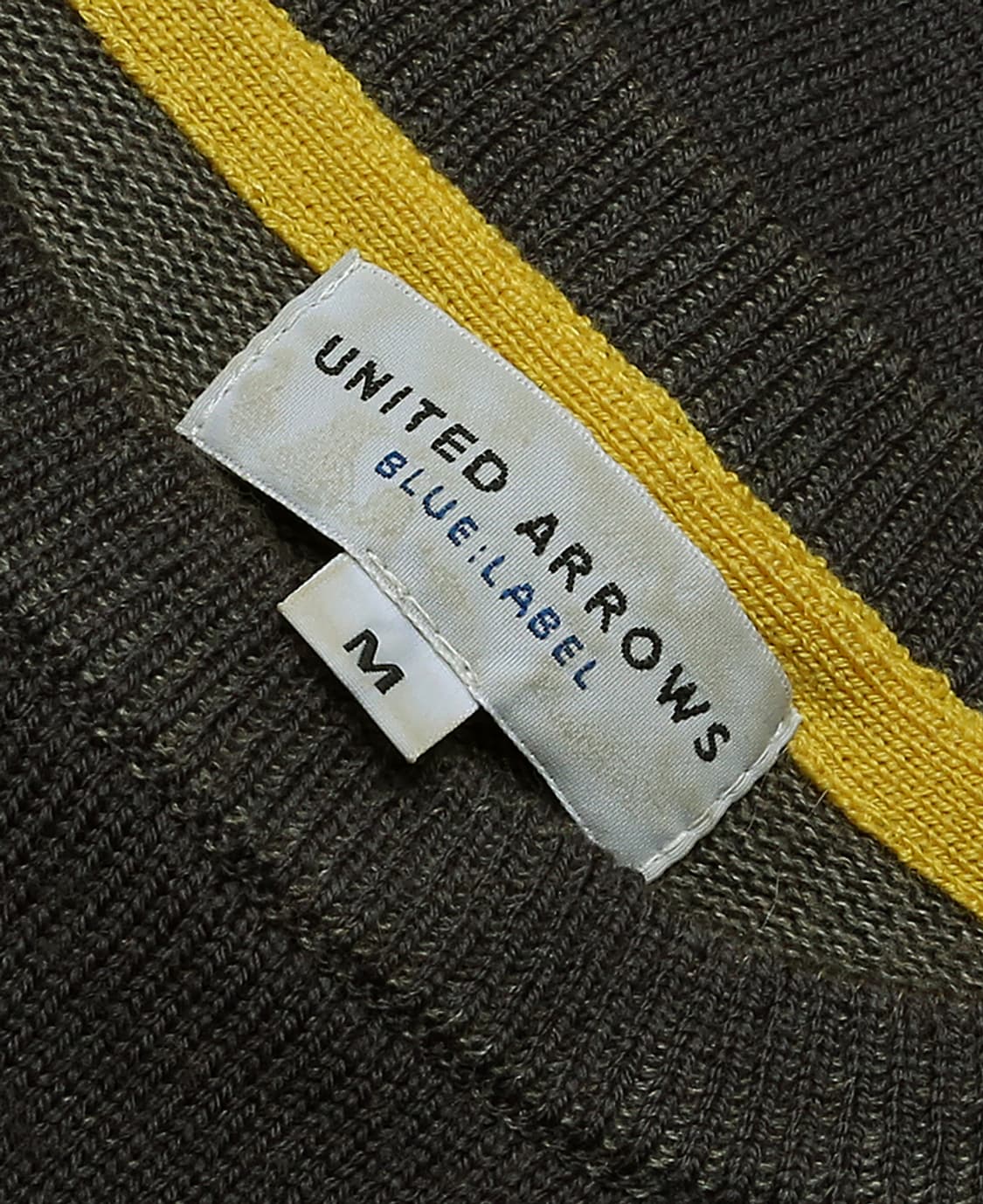 유나이티드 애로우즈 [United Arrows] 배색 니트 크루넥 티셔츠 상품이미지5