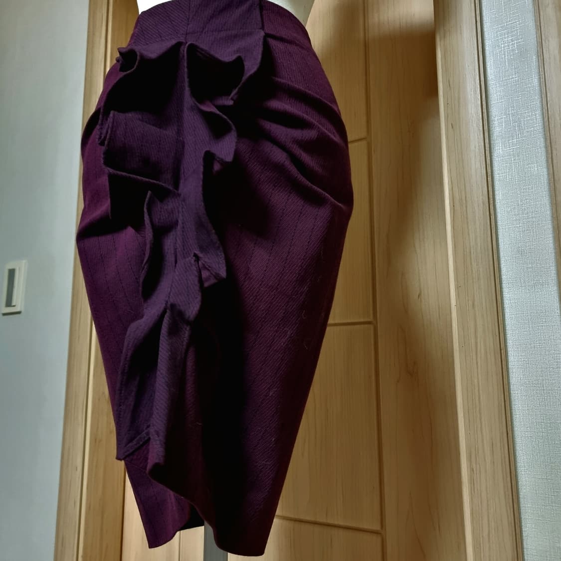 이자벨마랑 에뚜왈 센터러플 머메이드 스커트 치마 (36) 사진수정예정 상품이미지6