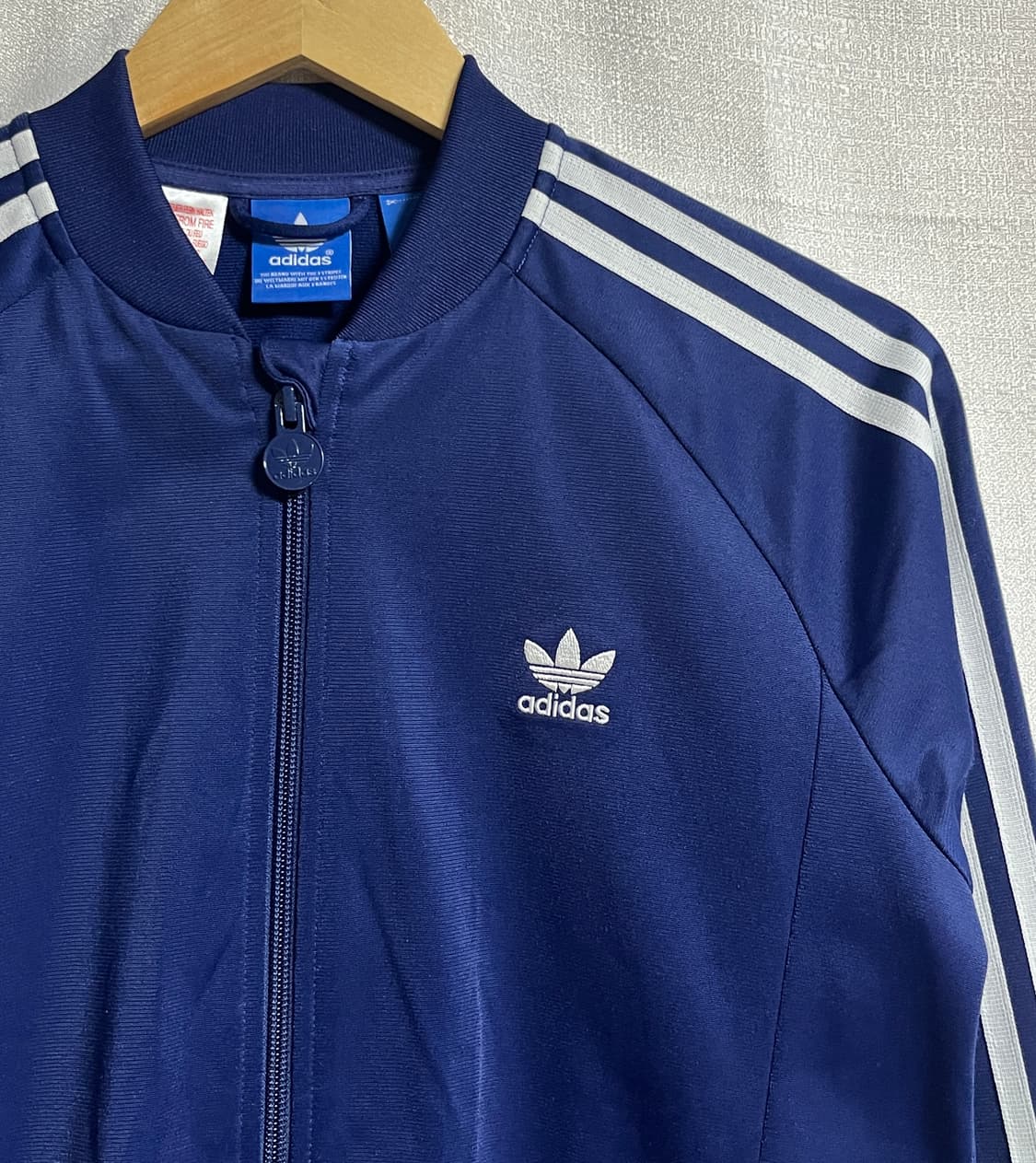 아디다스 슈퍼스타 져지 트랙탑 파이어버드 크롭 S 상품이미지4