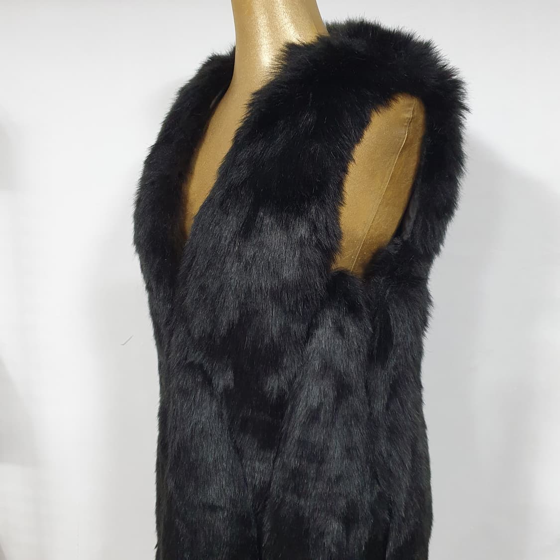 빈티지 페이크퍼 베스트 갸루 y2k 펑크 상품이미지3