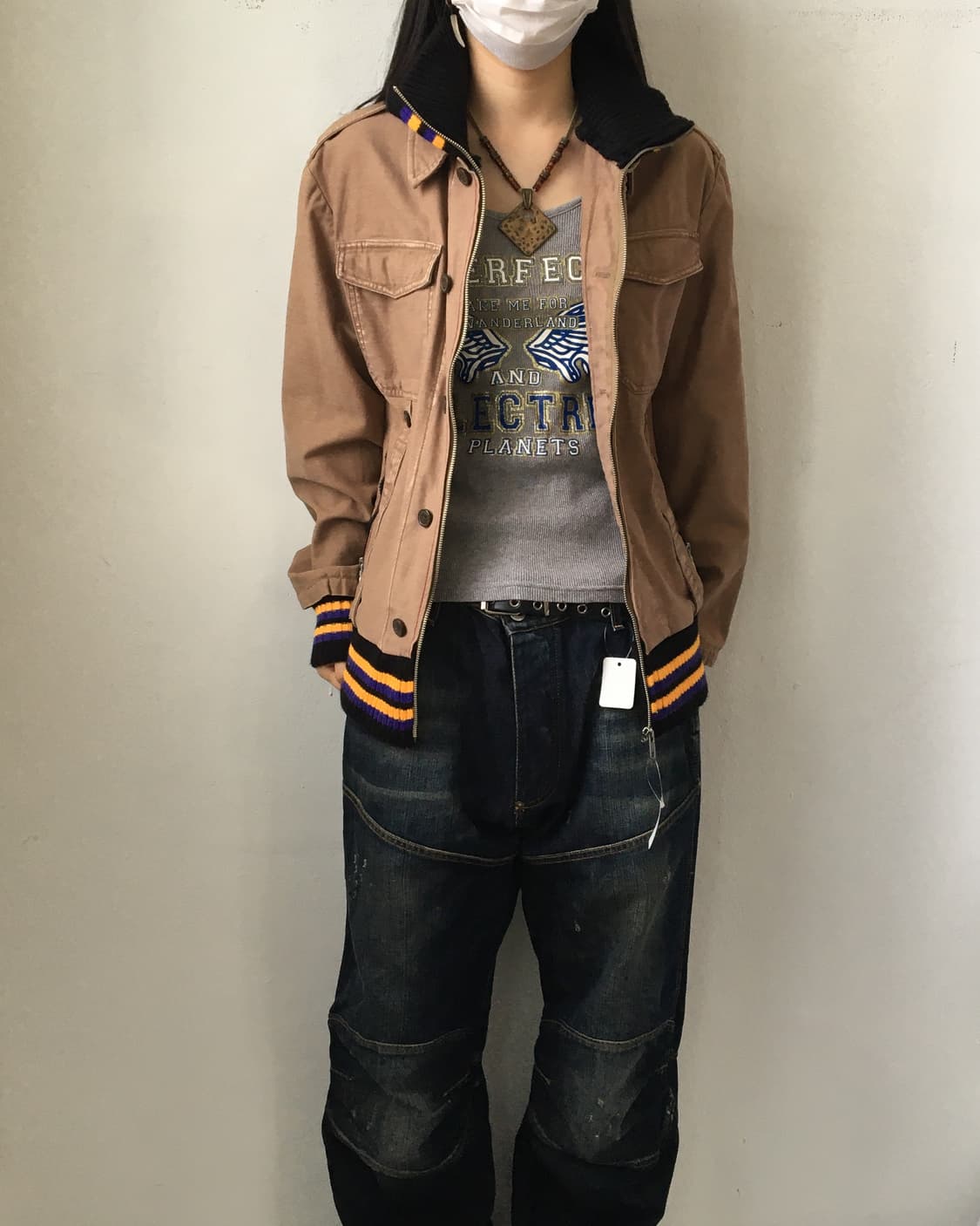 Double collar point jacket 상품이미지6