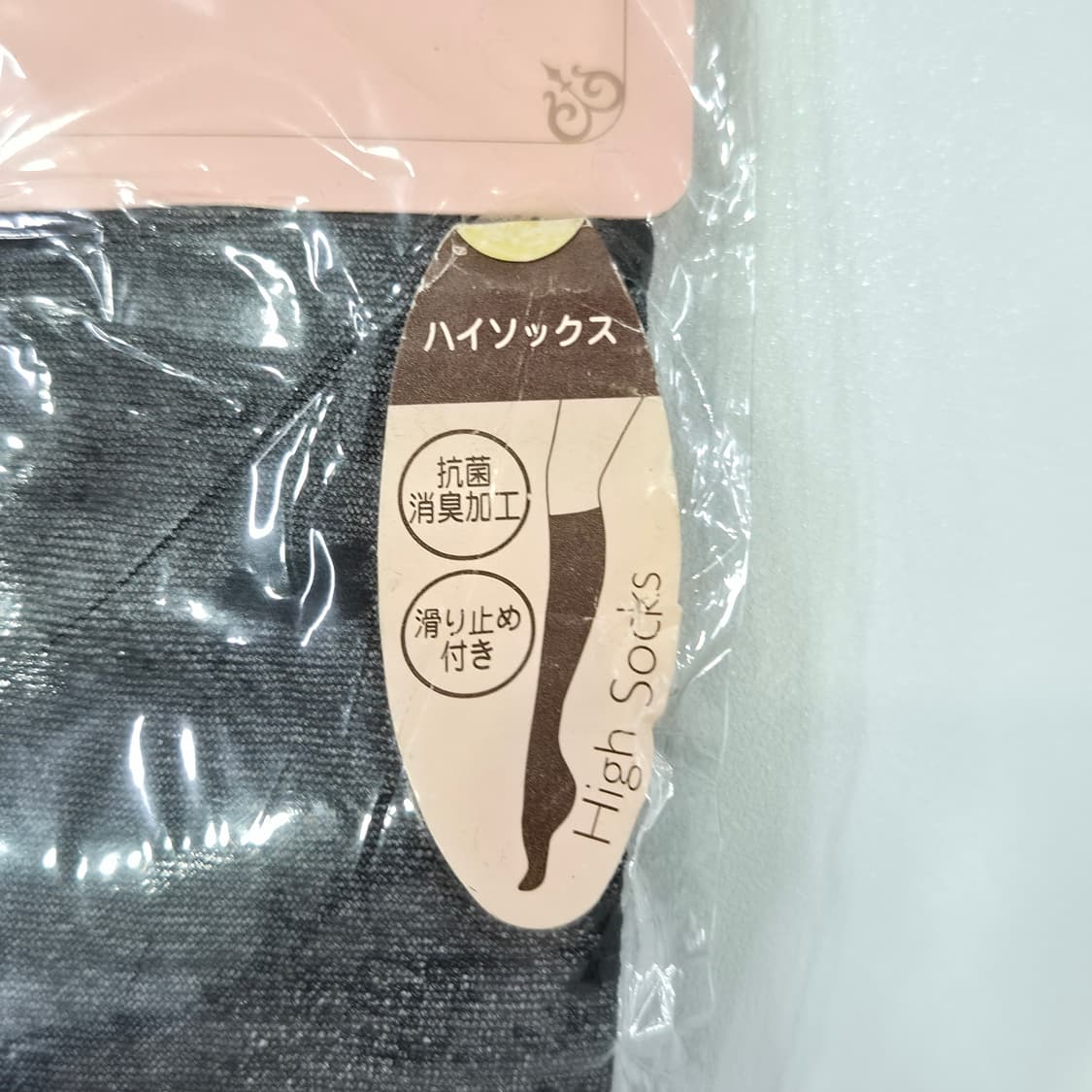 tutuanna 리본 패턴 시스루 하이삭스 상품이미지3