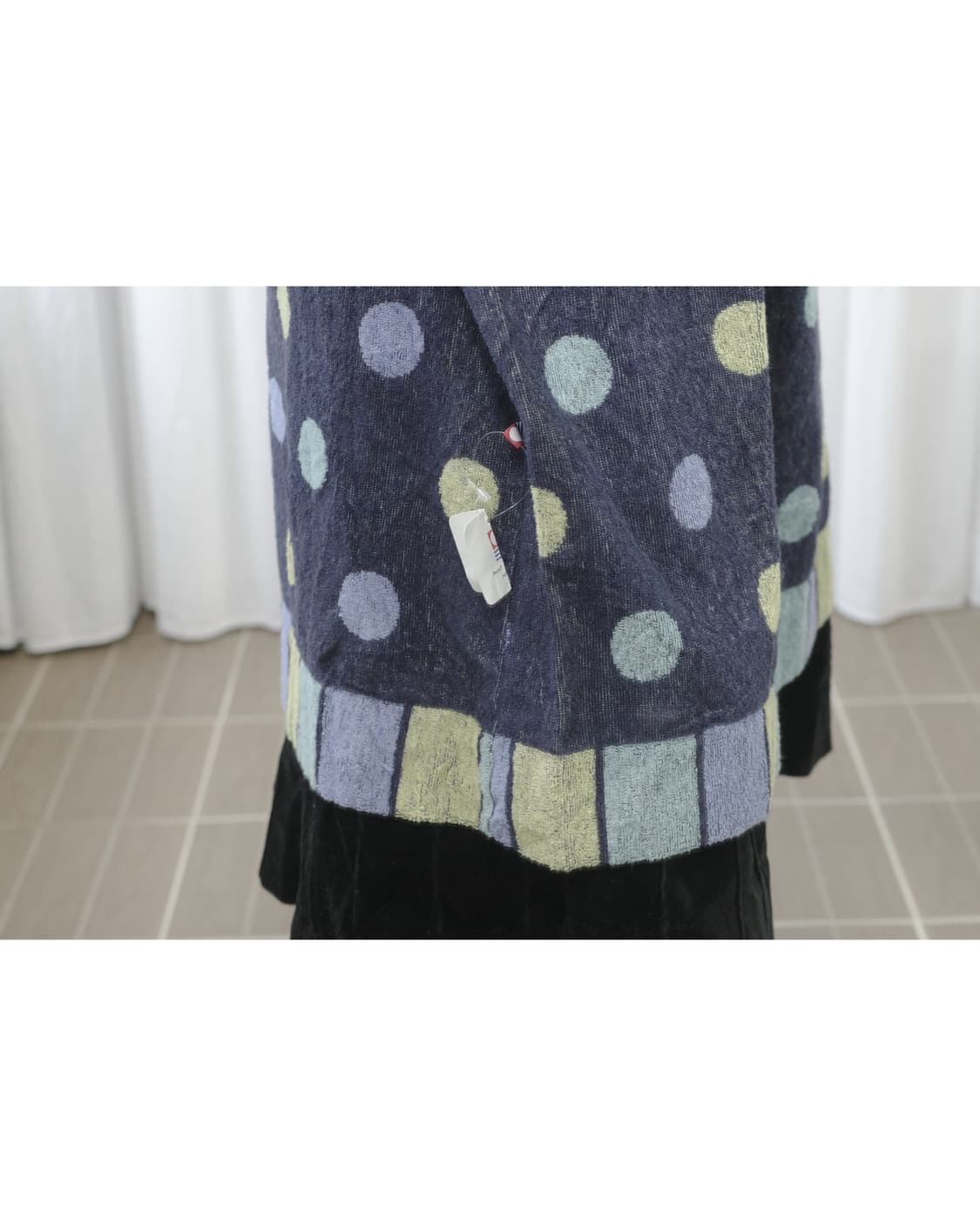 Terry Dot Raglan Dress 상품이미지5