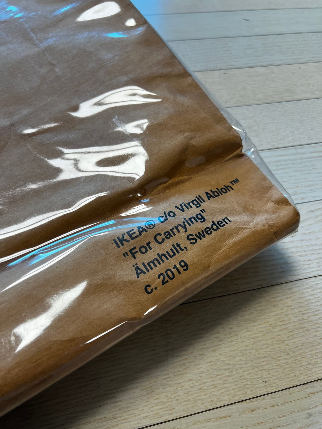 이케아 마르케라드 버질아블로 pvc 커스텀 가방 상품이미지3