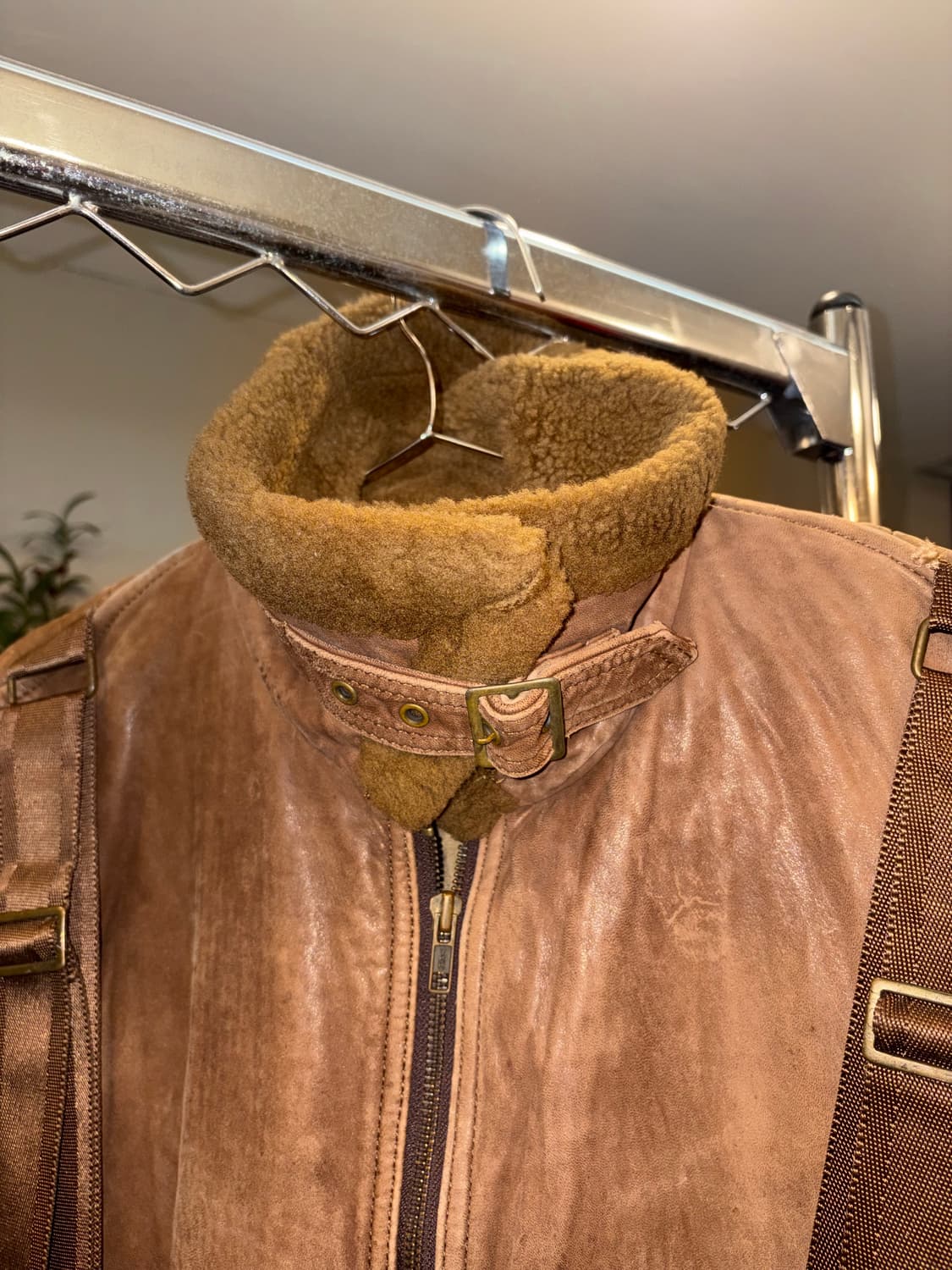 90‘s Men’s BIGI flight lambskin jacket 상품이미지6