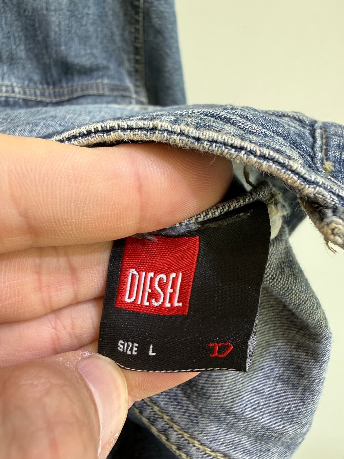 DIESEL 데님 자켓  상품이미지7