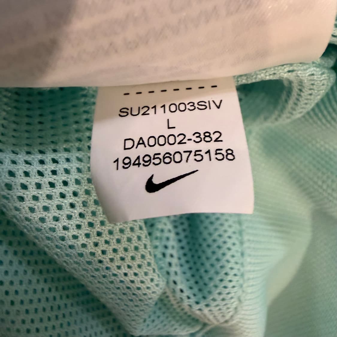 Nike 윈드러너  아쿠아/라이트 우븐 후드 집업 자켓 상품이미지5