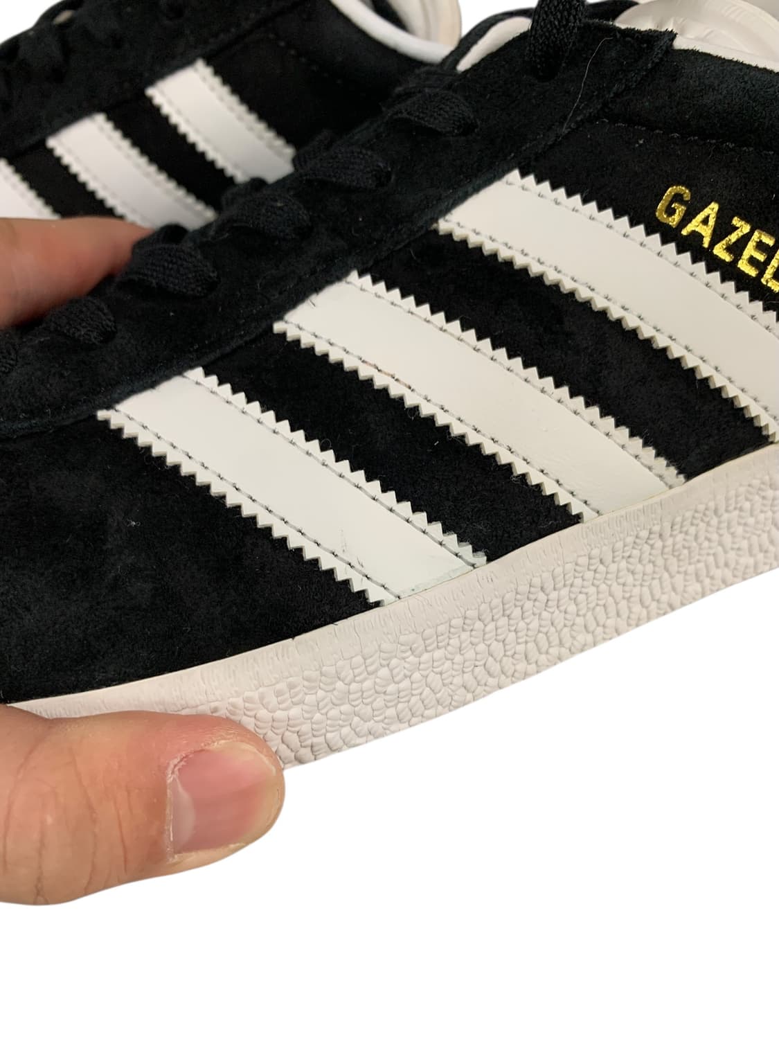 아디다스 가젤 코어블랙화이트 260 상품이미지8