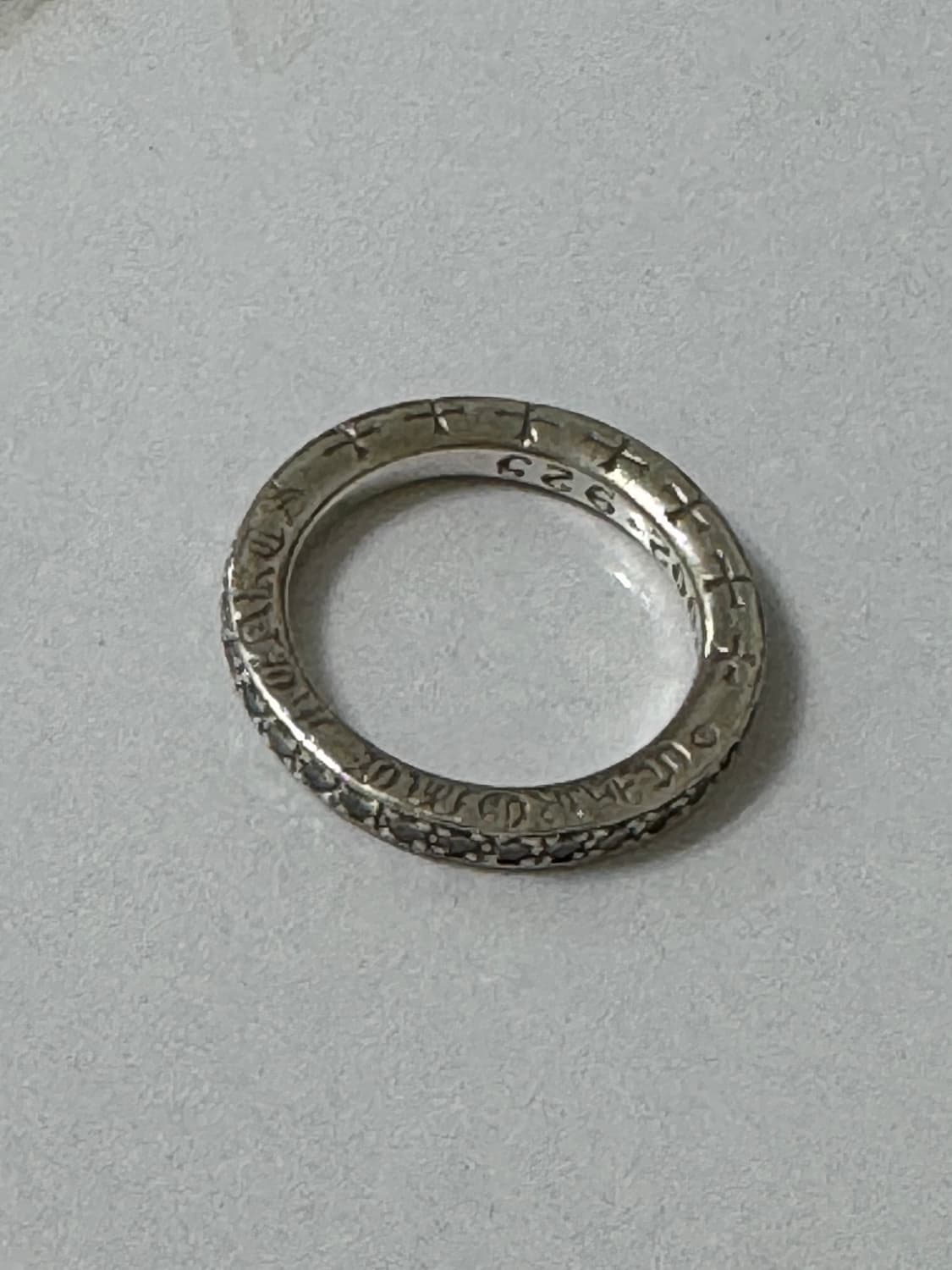 크롬하츠 NTFL paved diamond ring 10호 상품이미지6