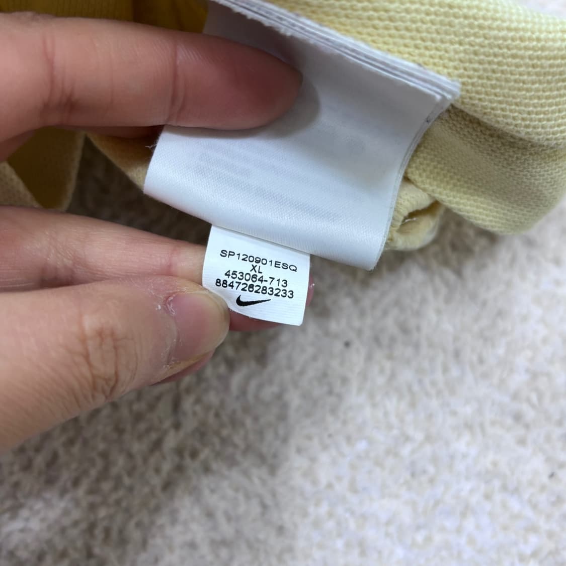 XL 나이키골프 빈티지 반팔 카라 티셔츠 0320E 상품이미지5